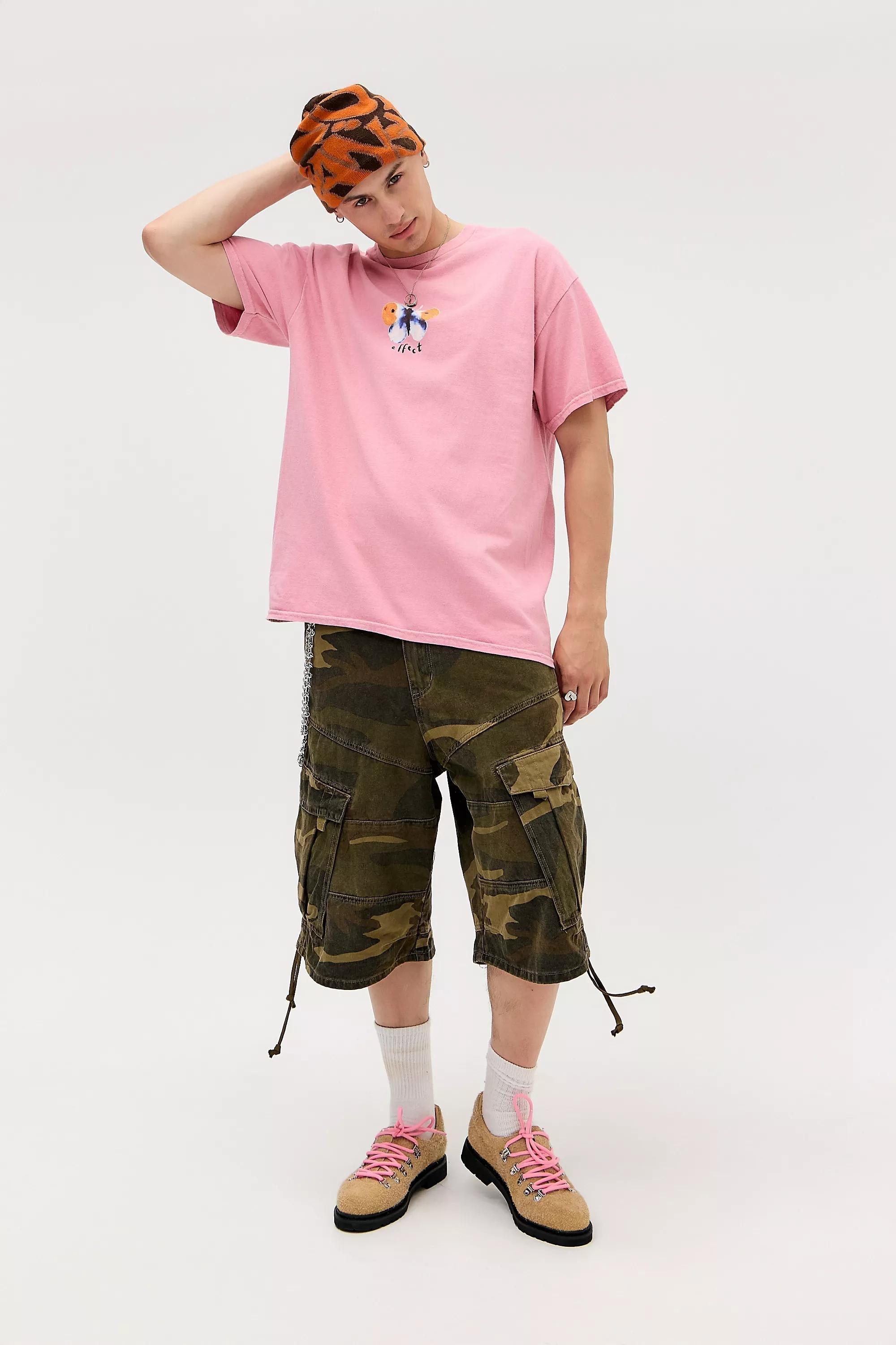 PINK UO Pink Butterfly T-Shirt, PINK, large image number 2