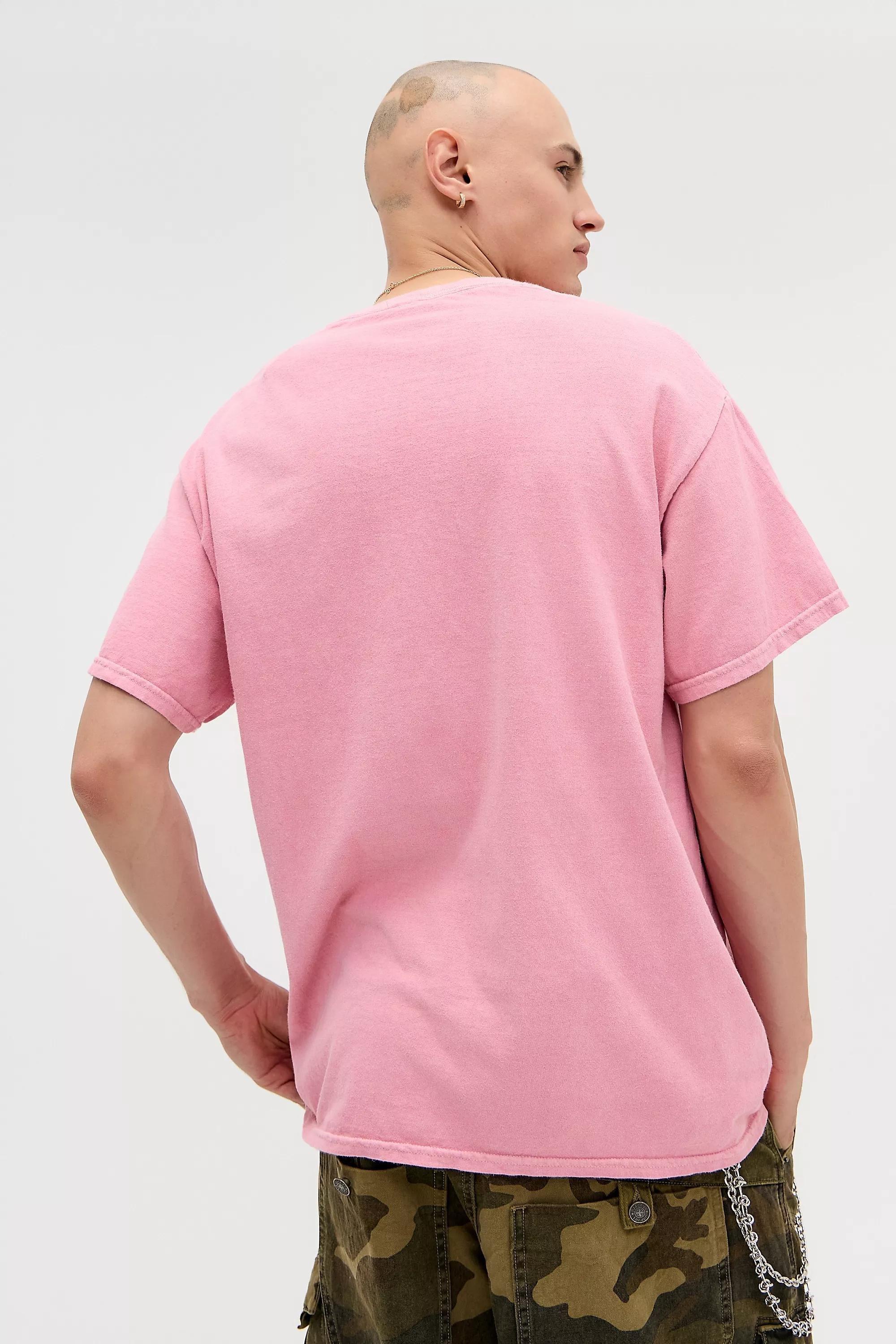 PINK UO Pink Butterfly T-Shirt, PINK, large image number 3