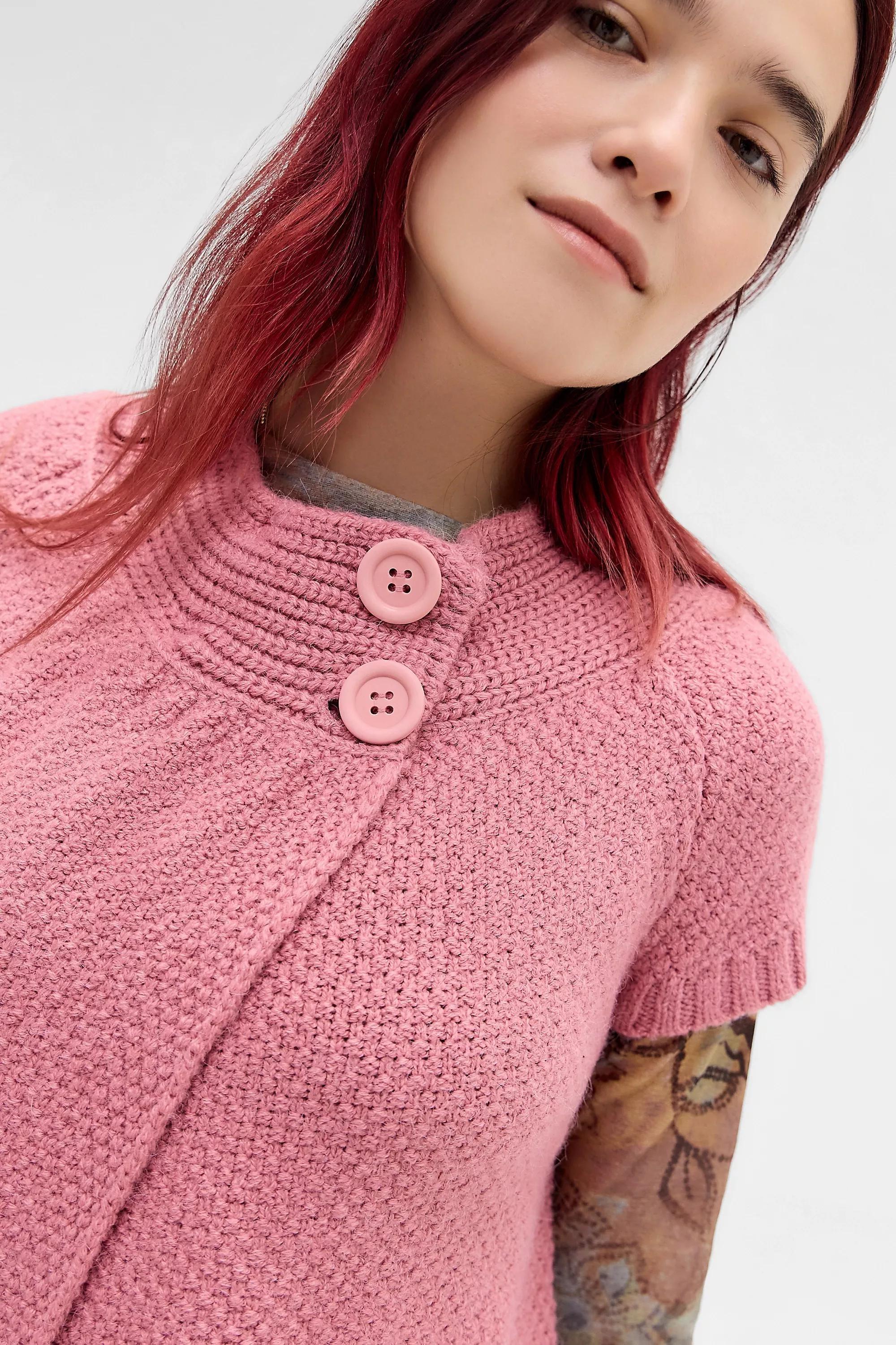 Blush Pink Uo Pea Coat, A301_0610, medium