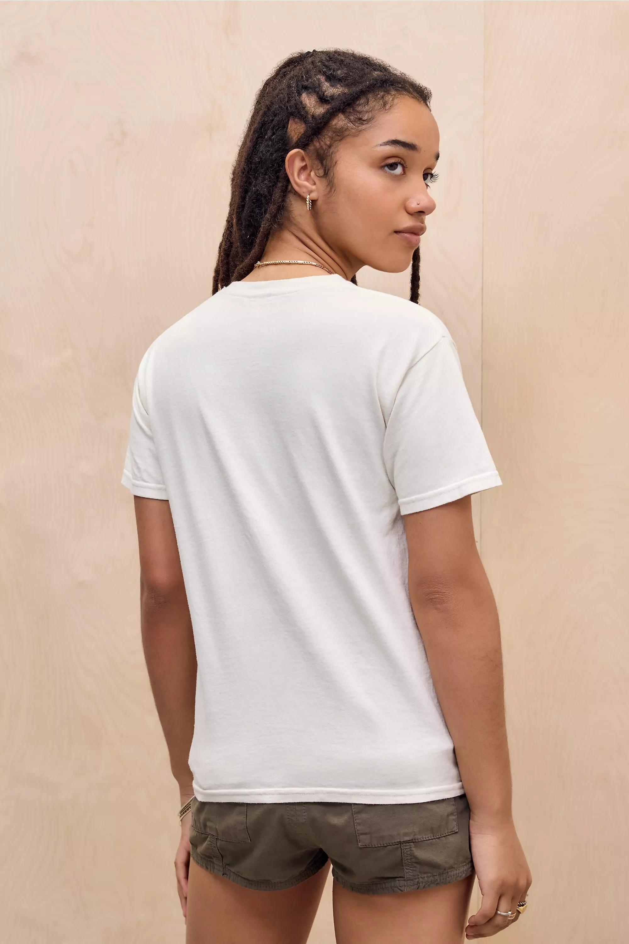 White Uo England Hotfix T-Shirt, WHT, large image number 3