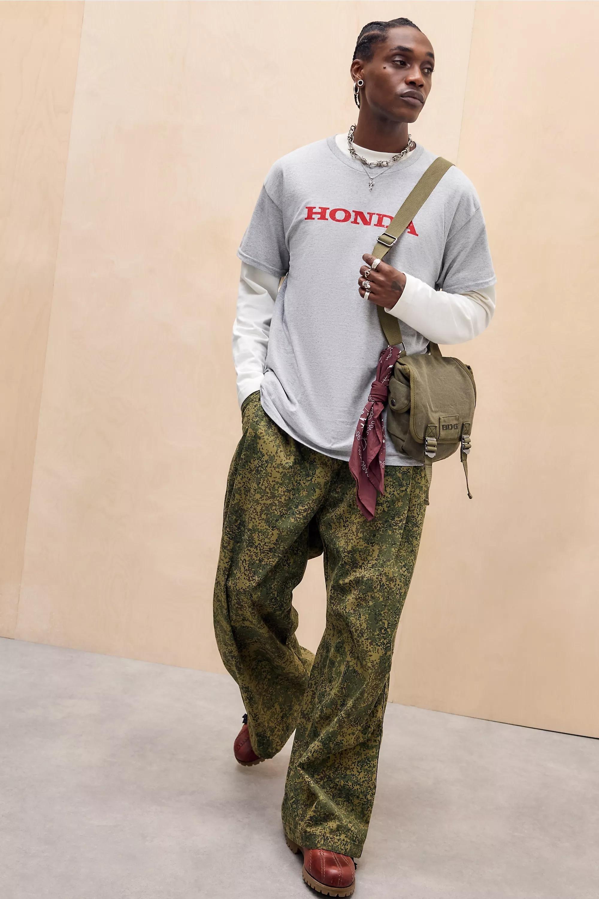 Grey Uo Honda T-Shirt, , large image number 2
