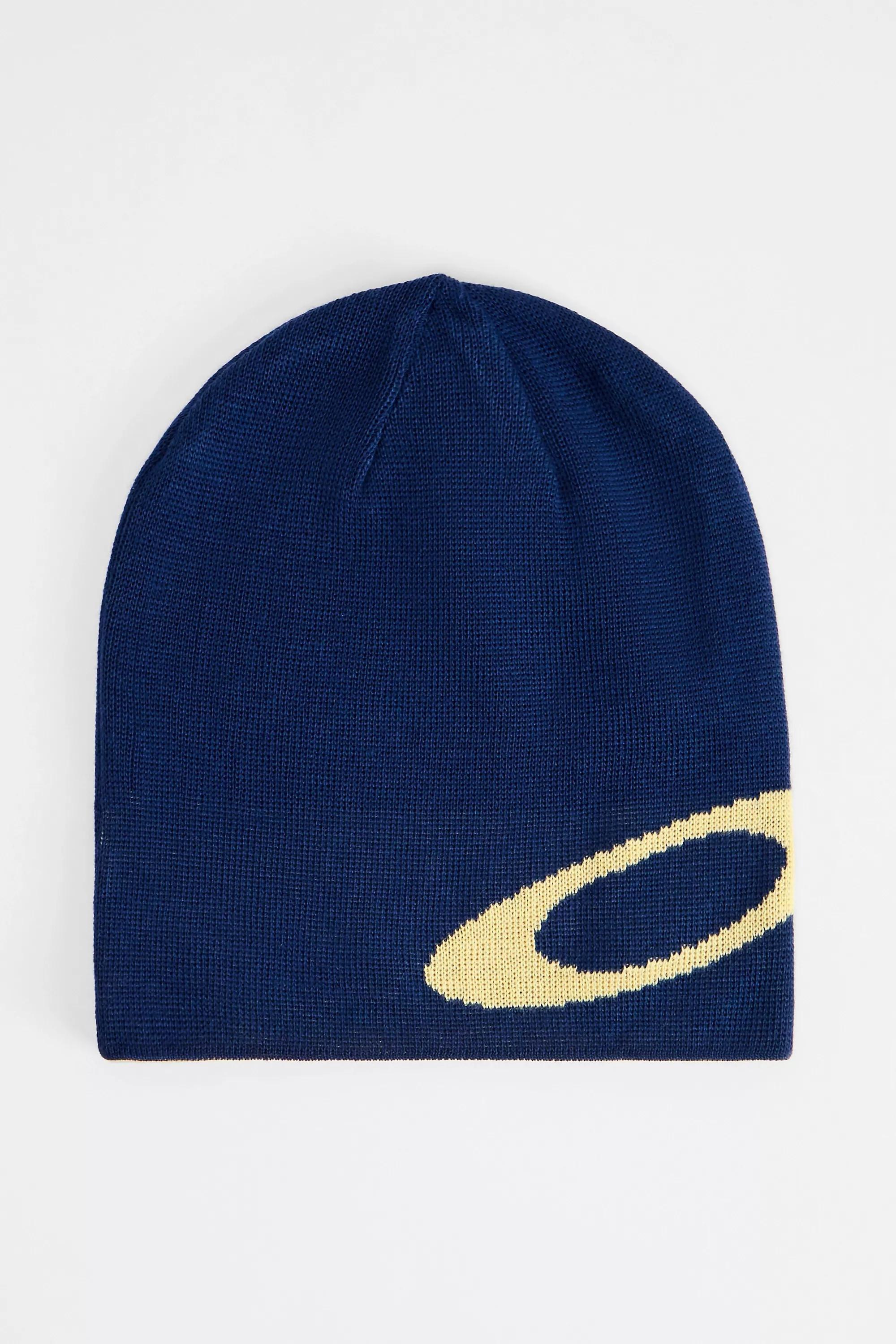 NAVY Oakley Navy Ellipse Beanie, NAVY, large image number 0