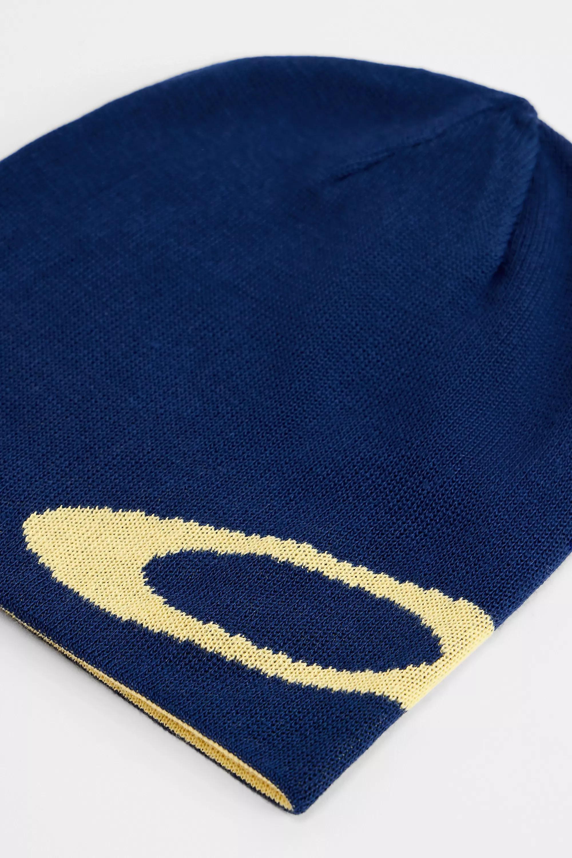 NAVY Oakley Navy Ellipse Beanie, NAVY, large image number 1