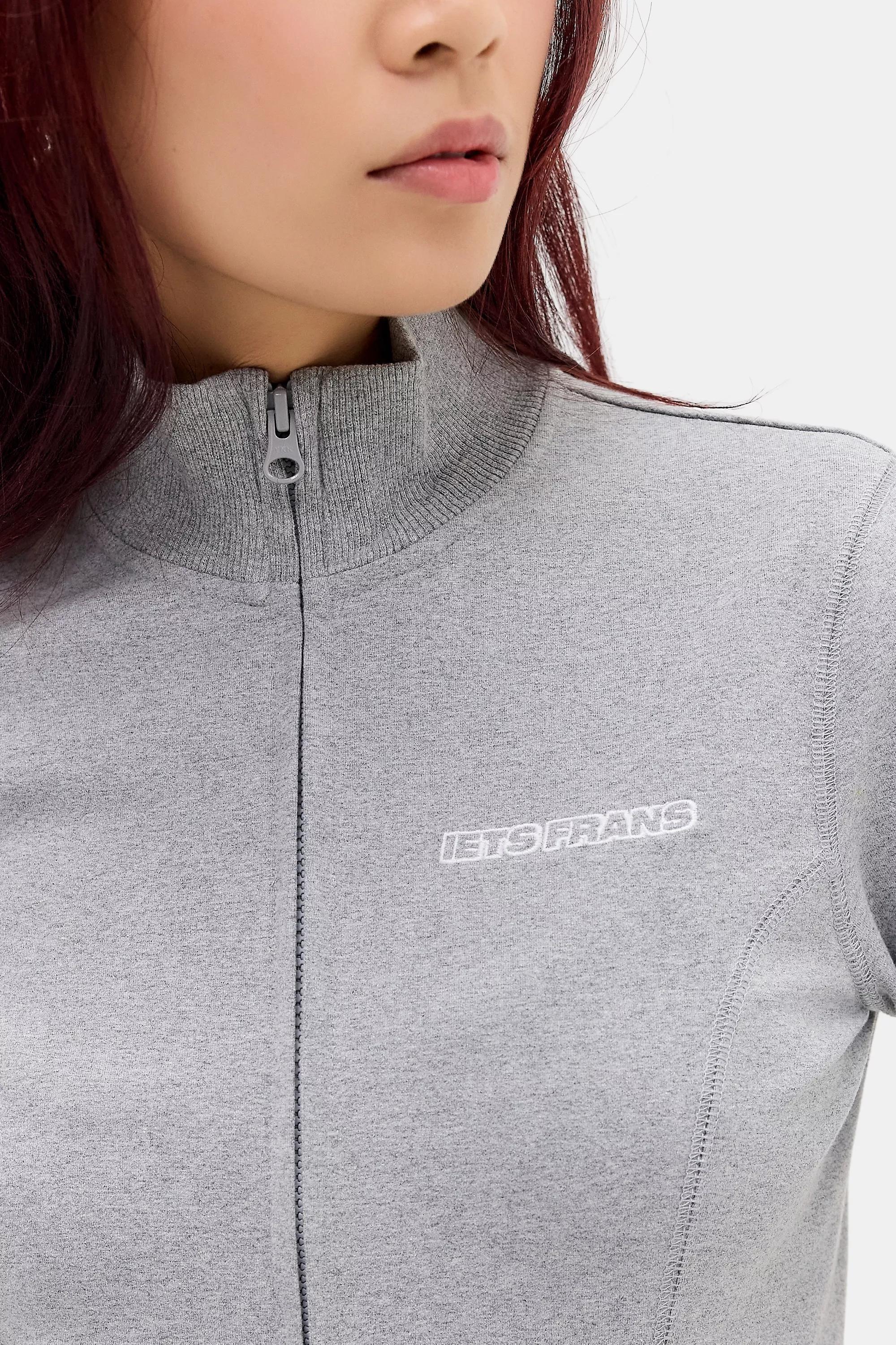 Grey Iets Frans... Grey Kali Track Top, GREY, large image number 1