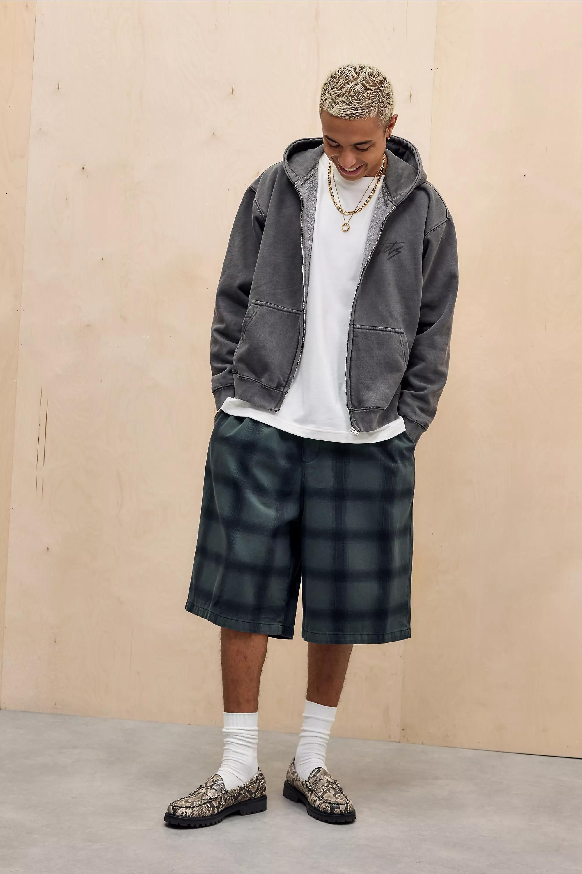 BROWN iets frans... Brown Script Zip-Through Hoodie, BRN, large image number 3