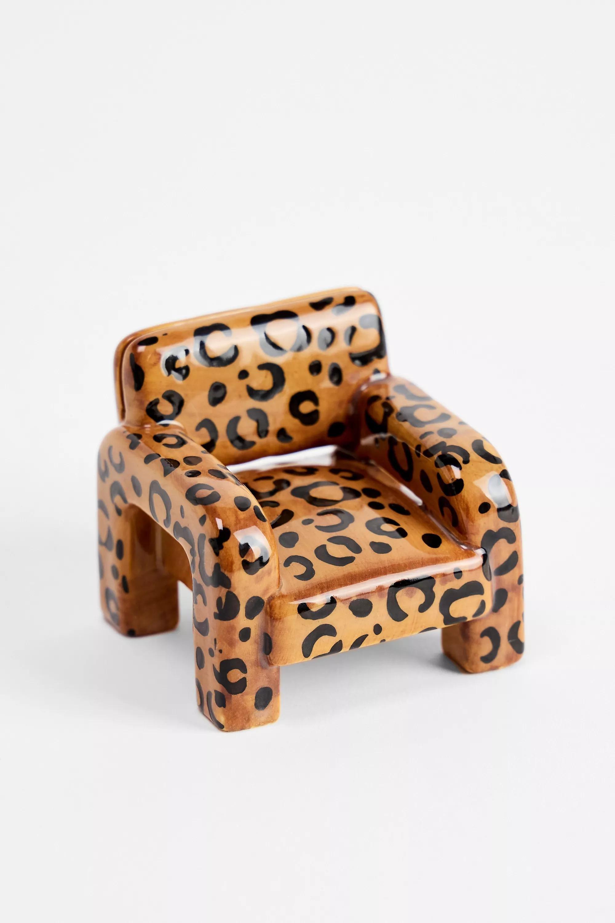 Multicolour Leopard Chair Photo Holder, ASSORT, large image number 1