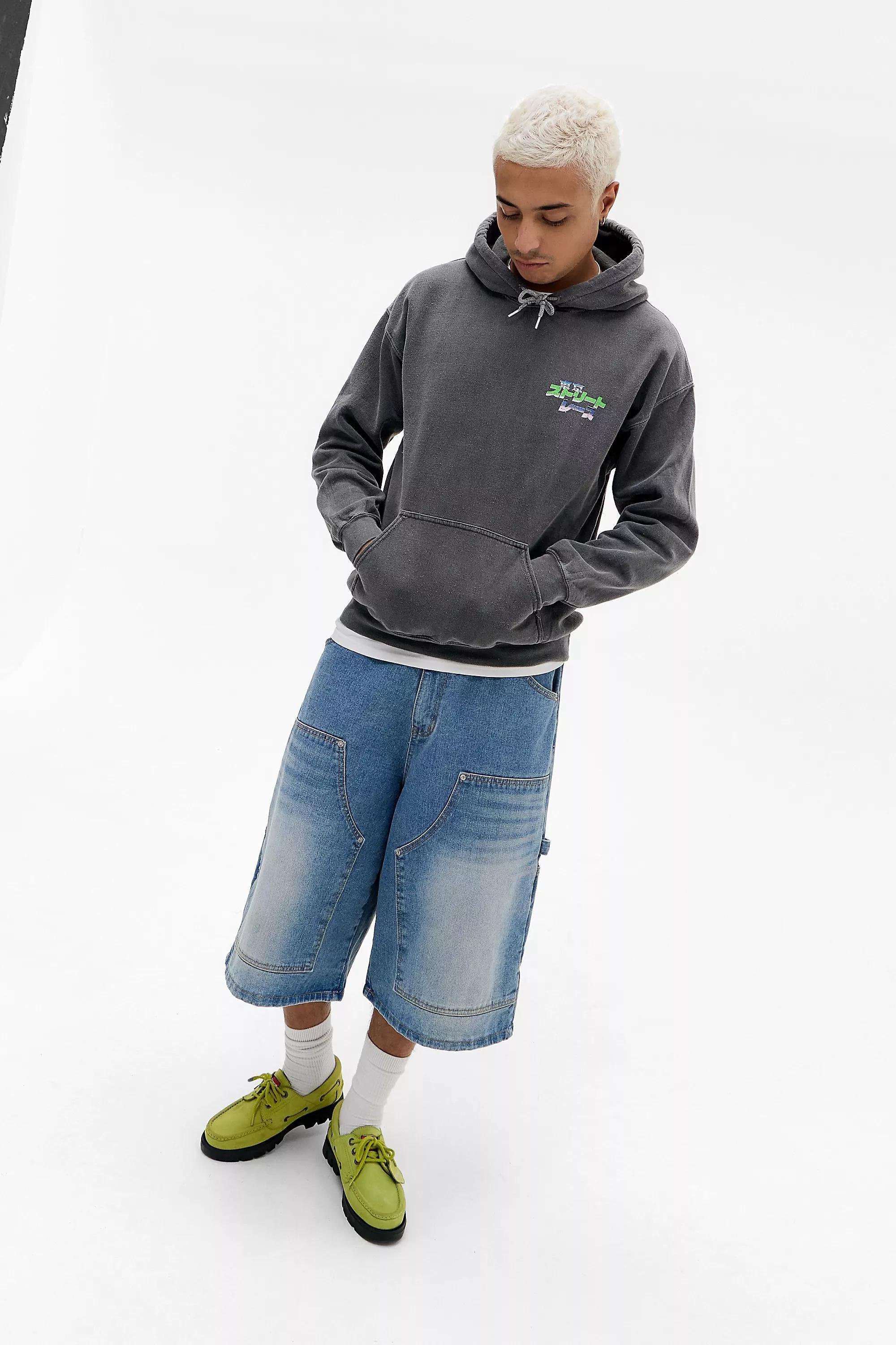 Black Neon Asiatic Car Hoodie, , large image number 2