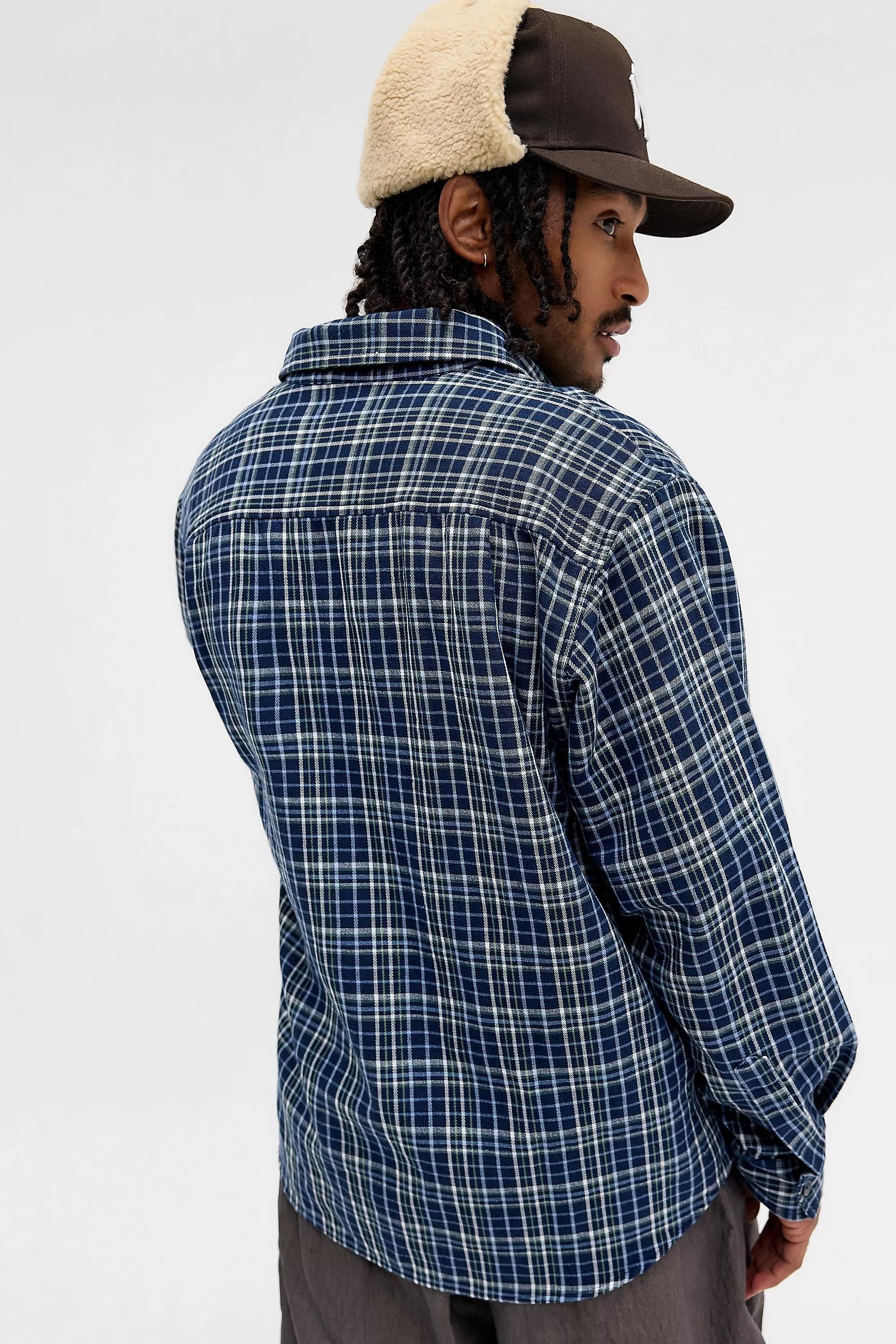 Navy iets frans... Lenn Check Shirt, D BL, large image number 3