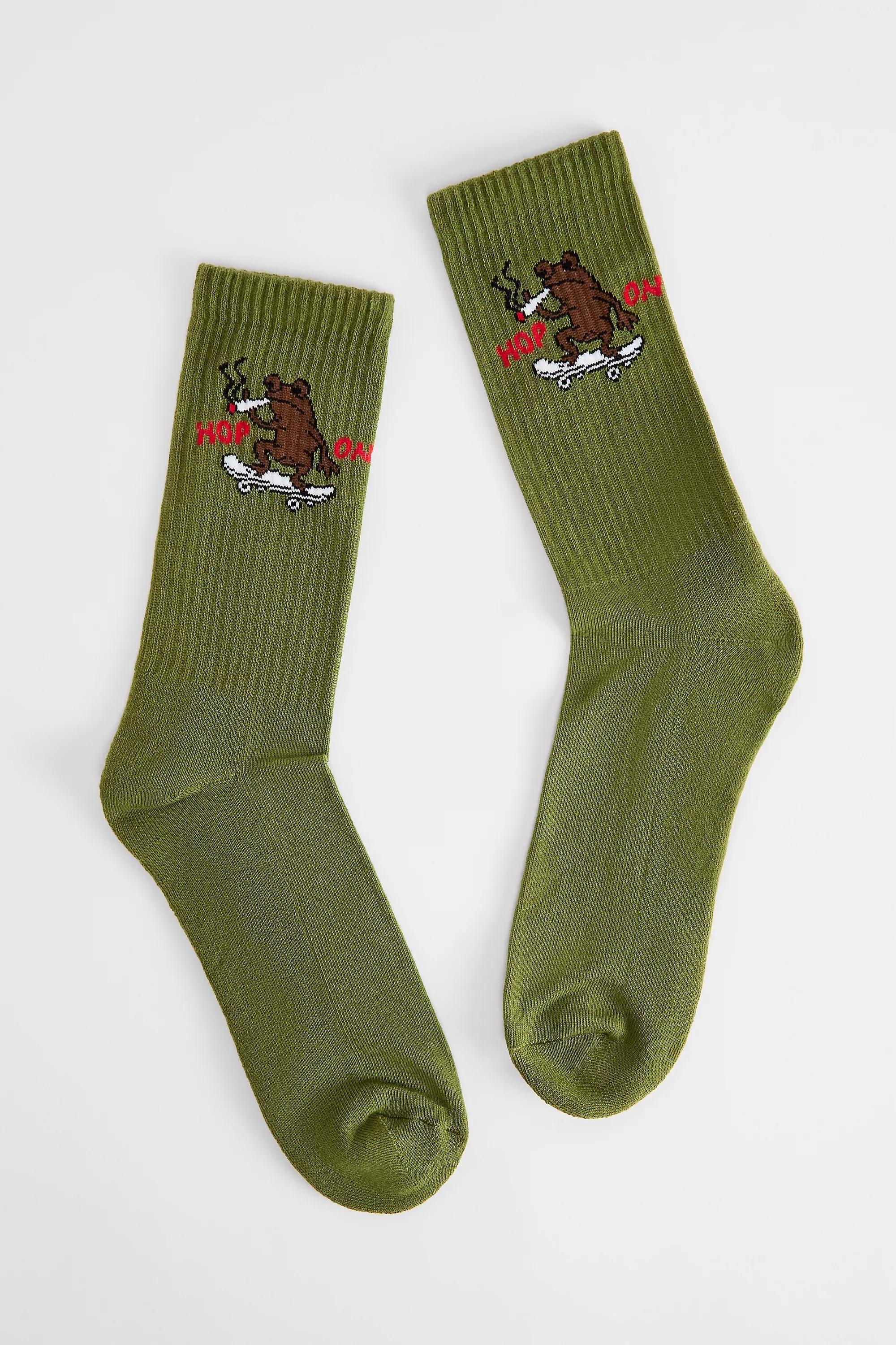 Multicolour Uo Hop On Socks, ASSORT, medium