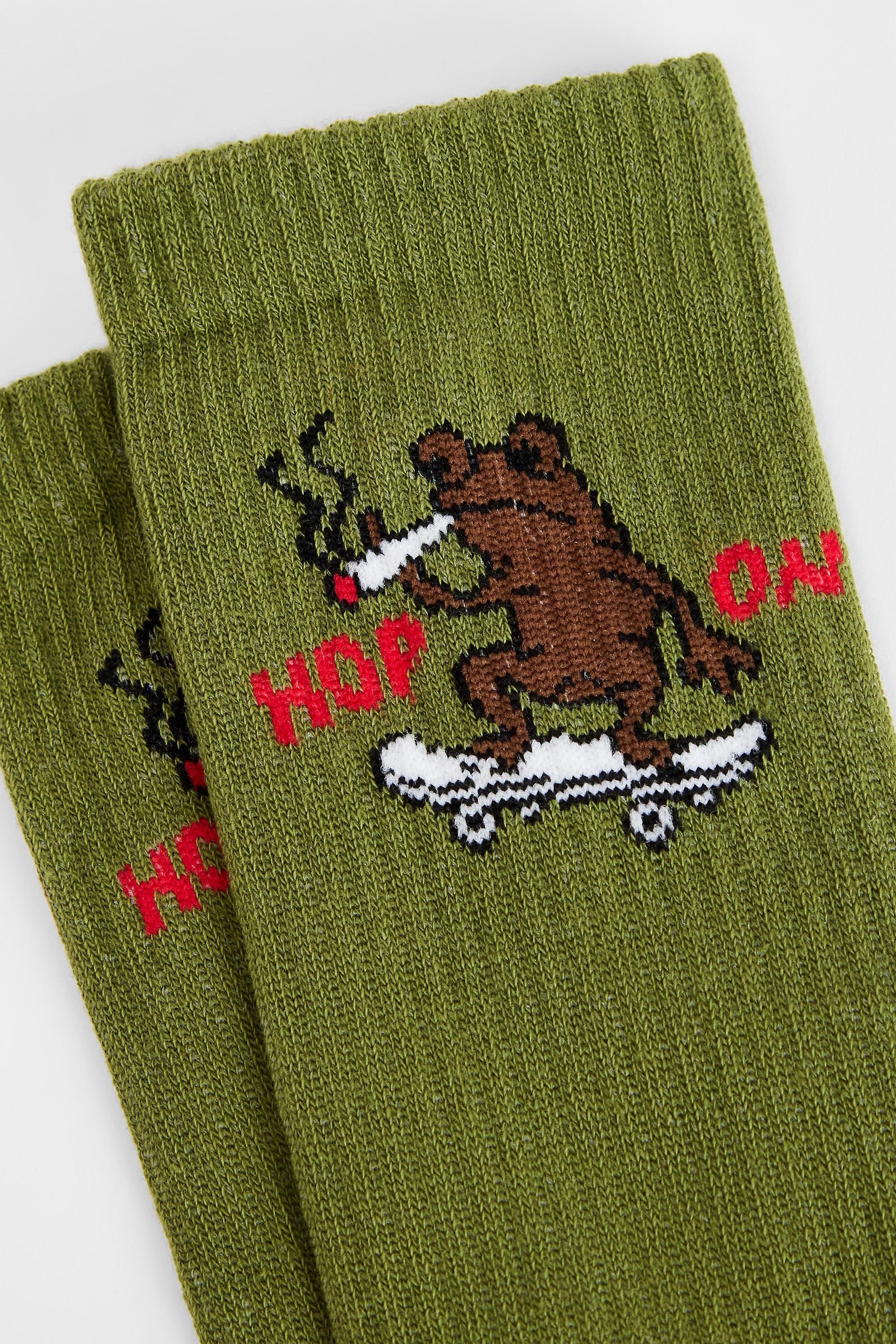 Multicolour Uo Hop On Socks, ASSORT, large image number 1