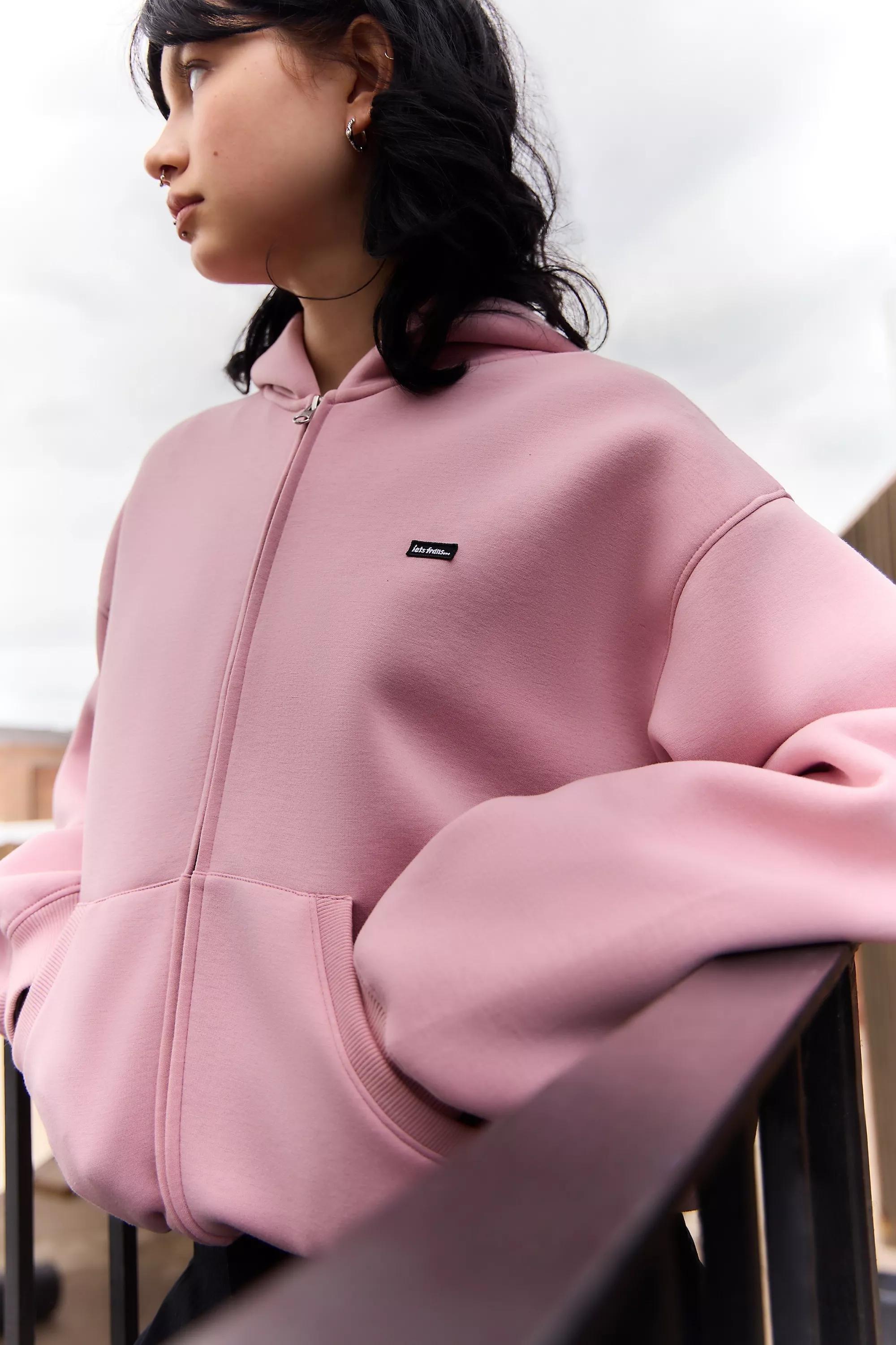 Pink iets frans... Ballet Pink Scuba Hoodie, PINK, large image number 3