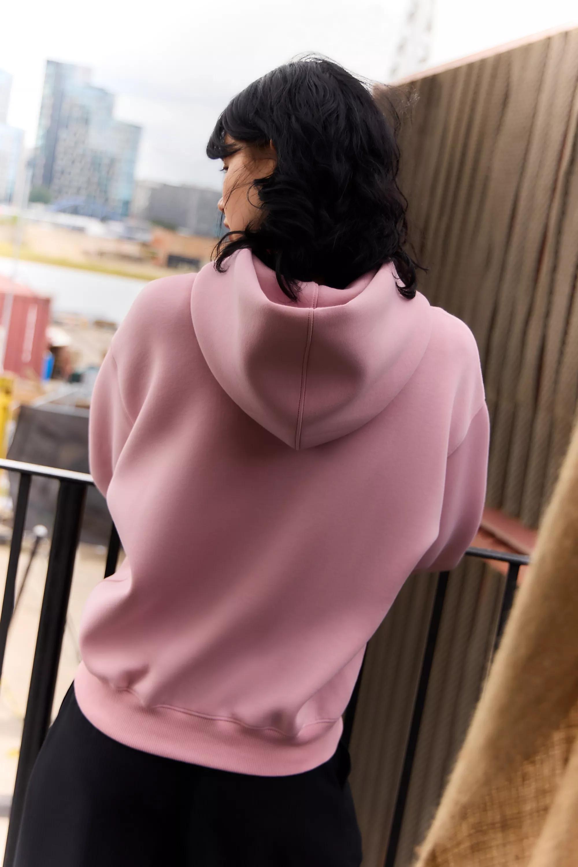 Pink iets frans... Ballet Pink Scuba Hoodie, PINK, large image number 4