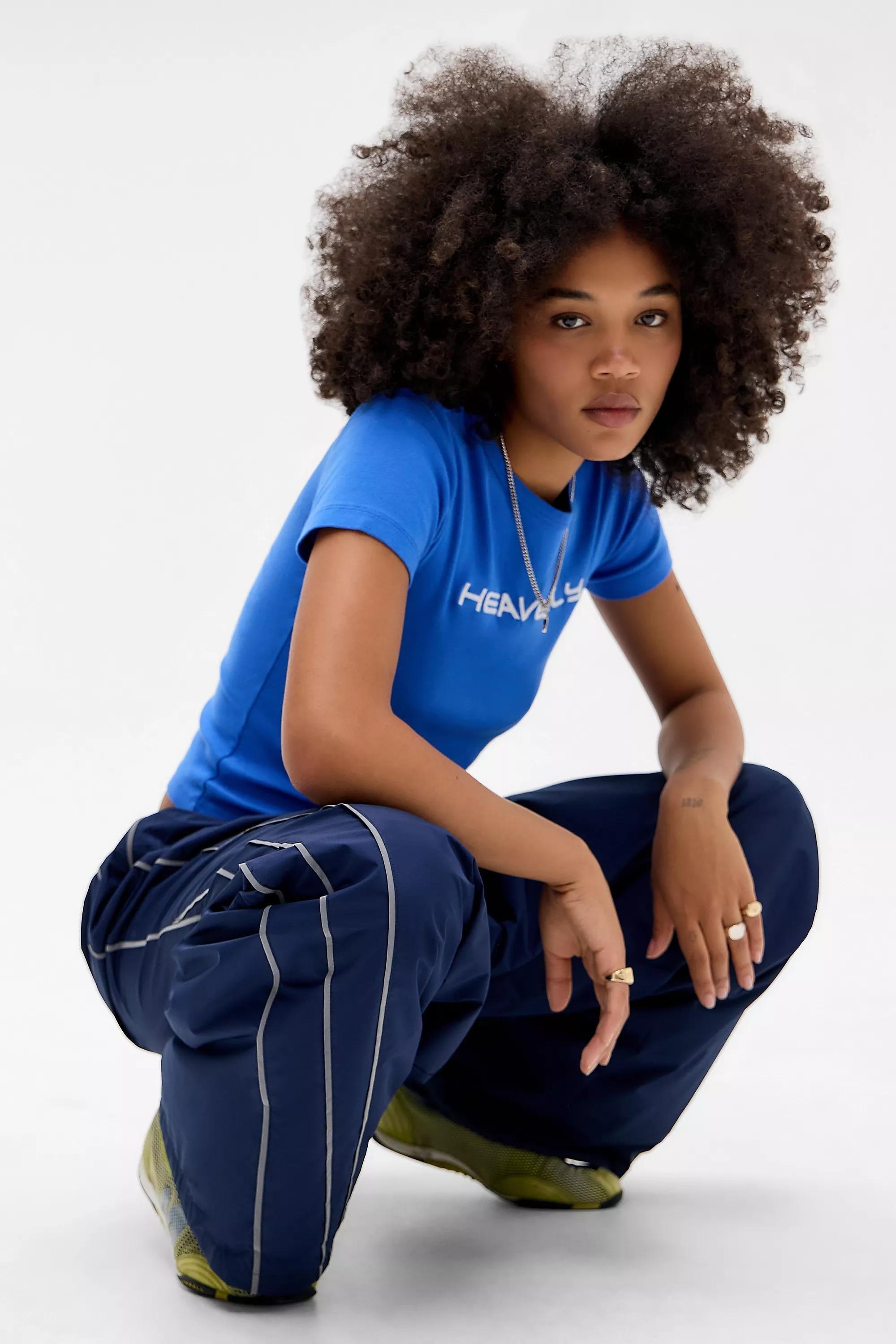 Blue Jaded London Navy Vapor Tracksuit Joggers, NAVY, large image number 1