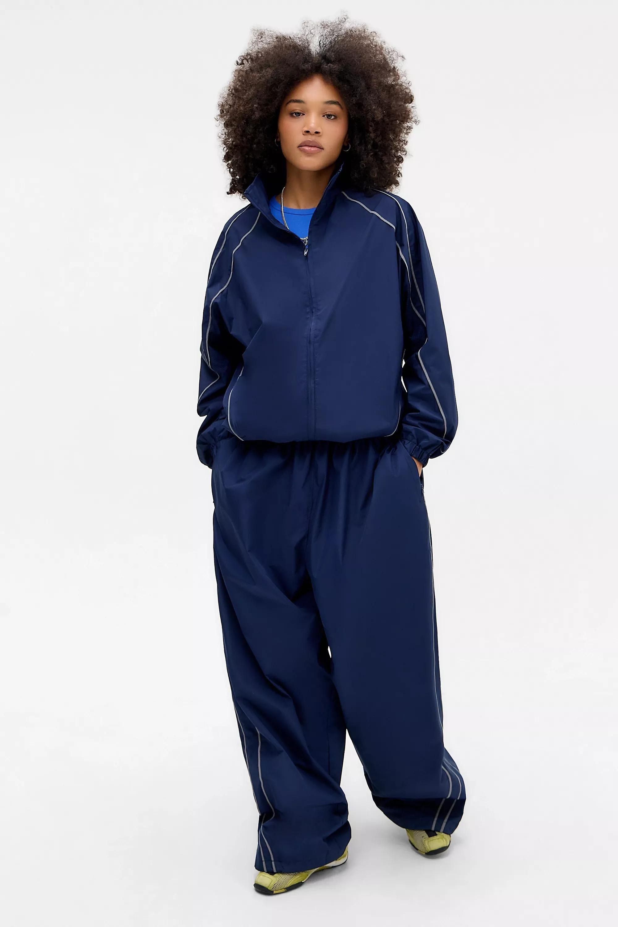 Blue Jaded London Navy Vapor Tracksuit Joggers, NAVY, large image number 5