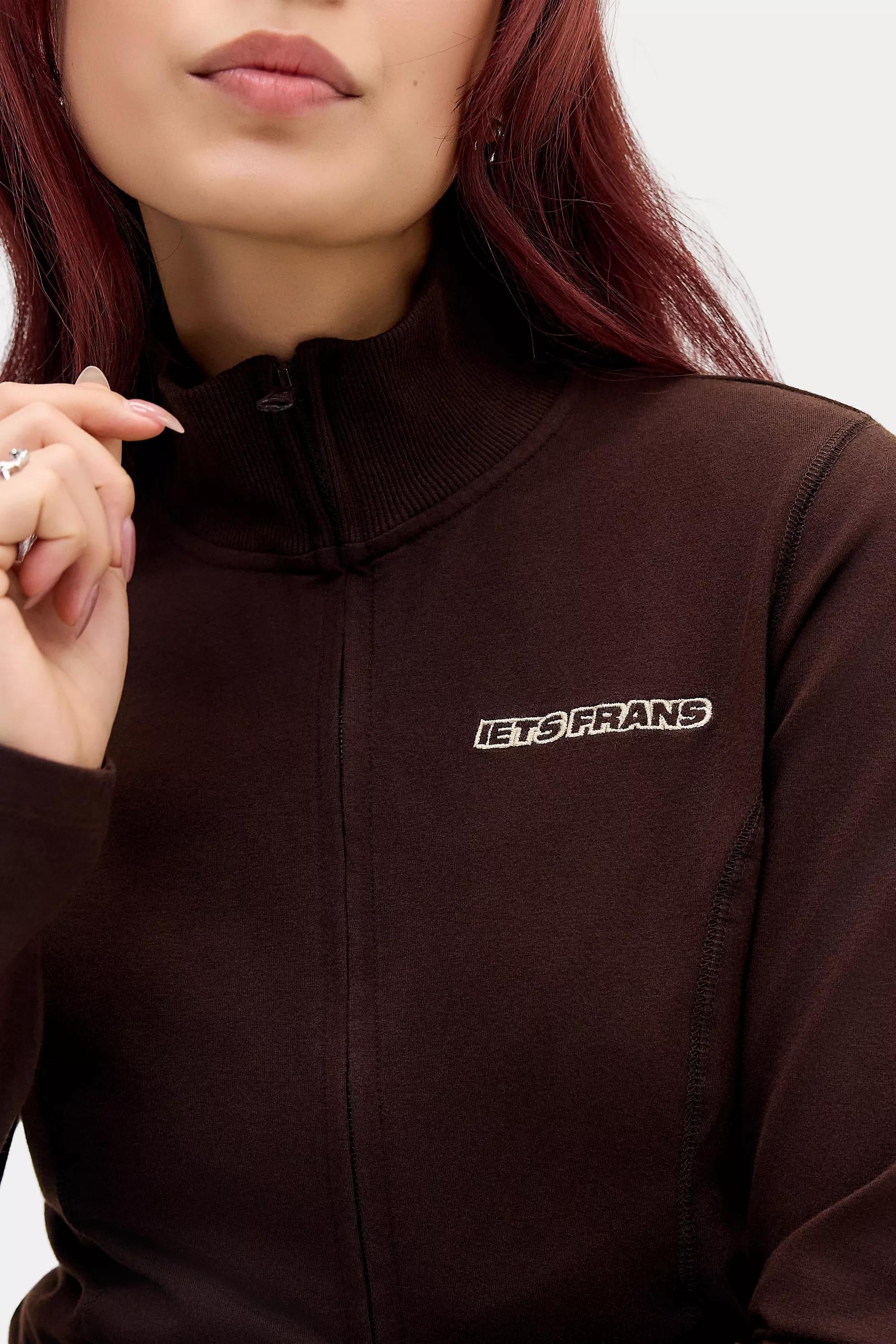 Brown iets frans... Kali Track Top, CHOC, medium