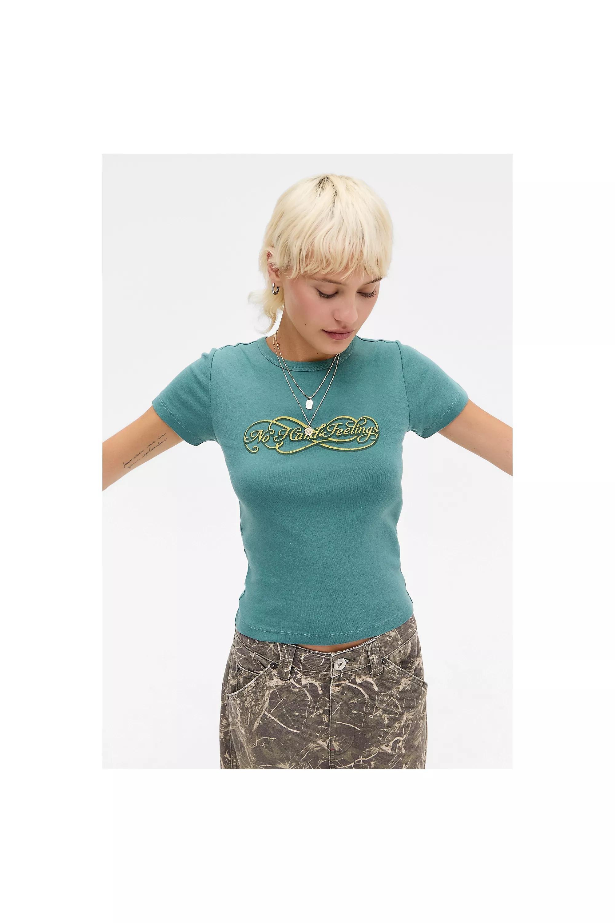 Green Uo Printed T-Shirt, GRN, large image number 0