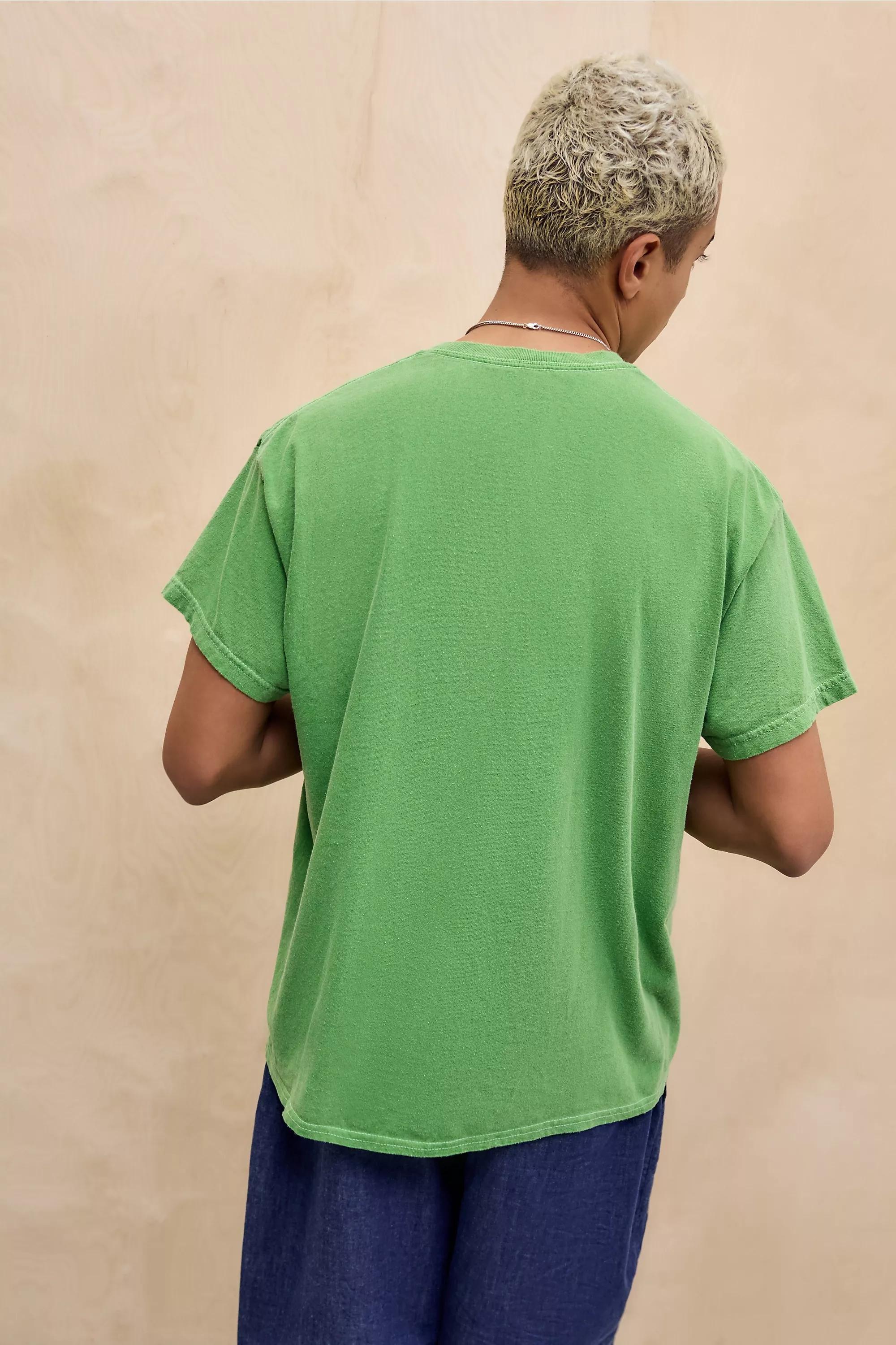GREEN UO Green Motif T-Shirt, GRN, large image number 3