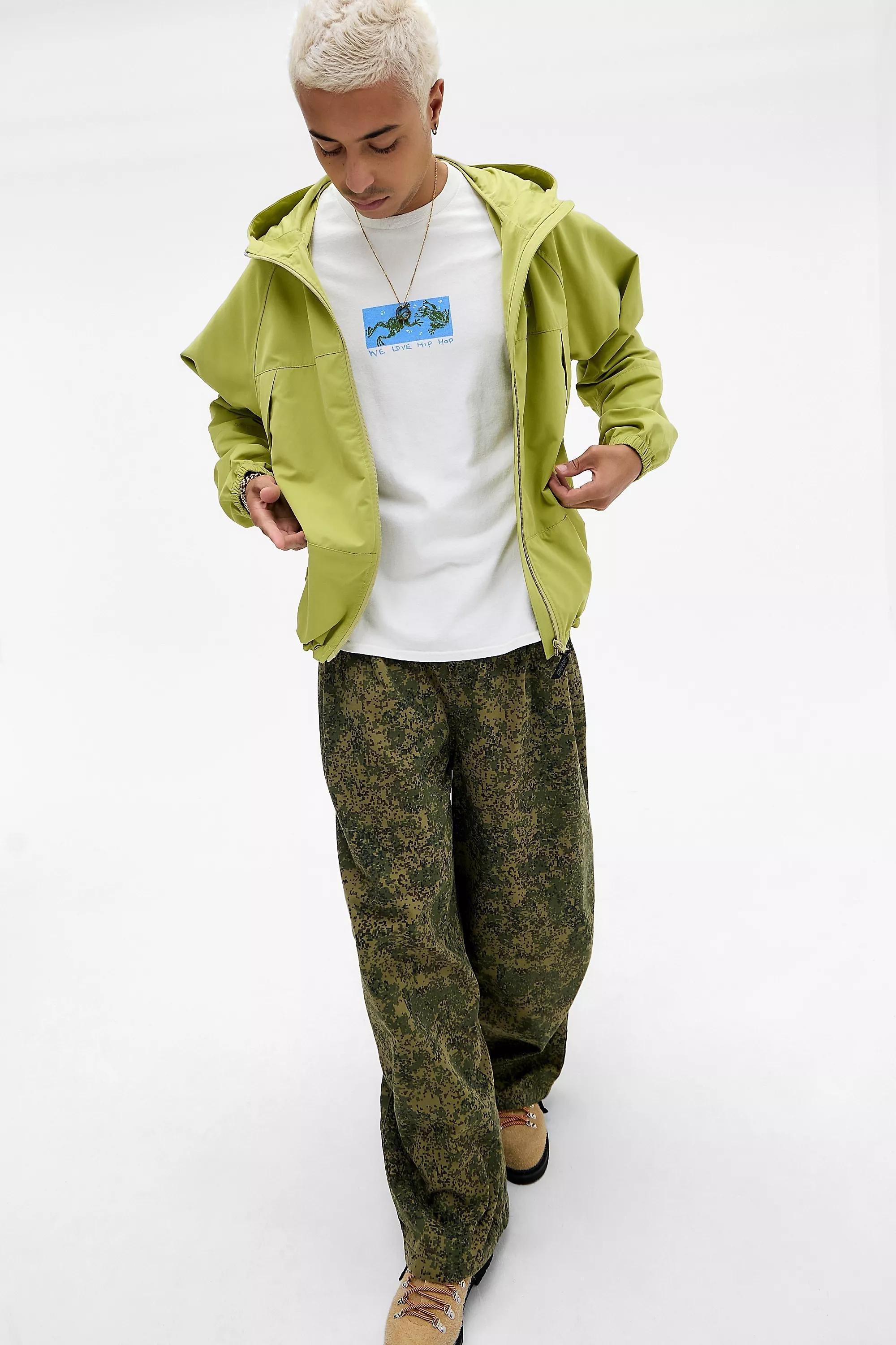 White Uo Frog Hip Hop T-Shirt, , large image number 2