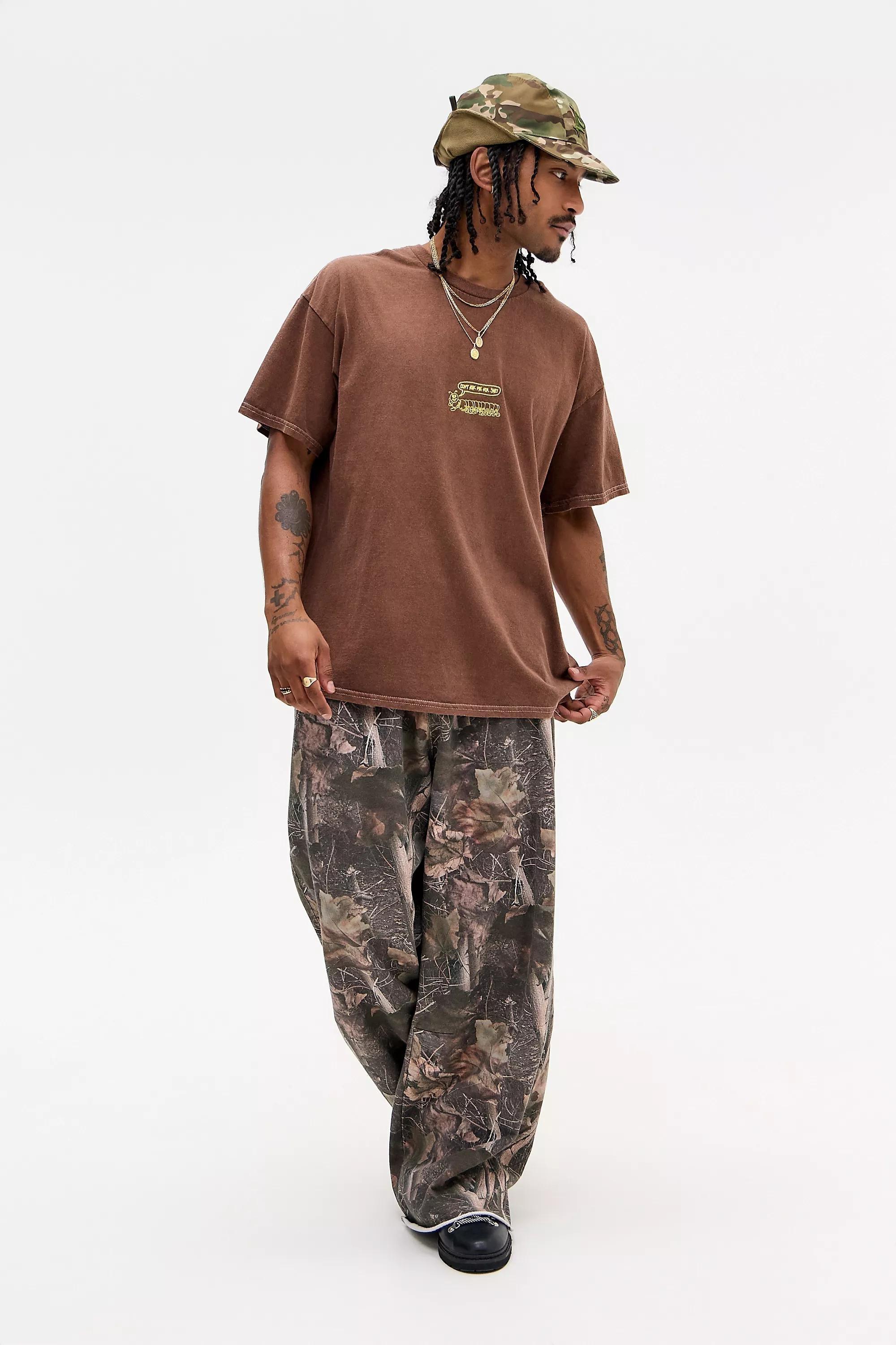 Brown Uo Caterpillar T-Shirt, BRN, large image number 2