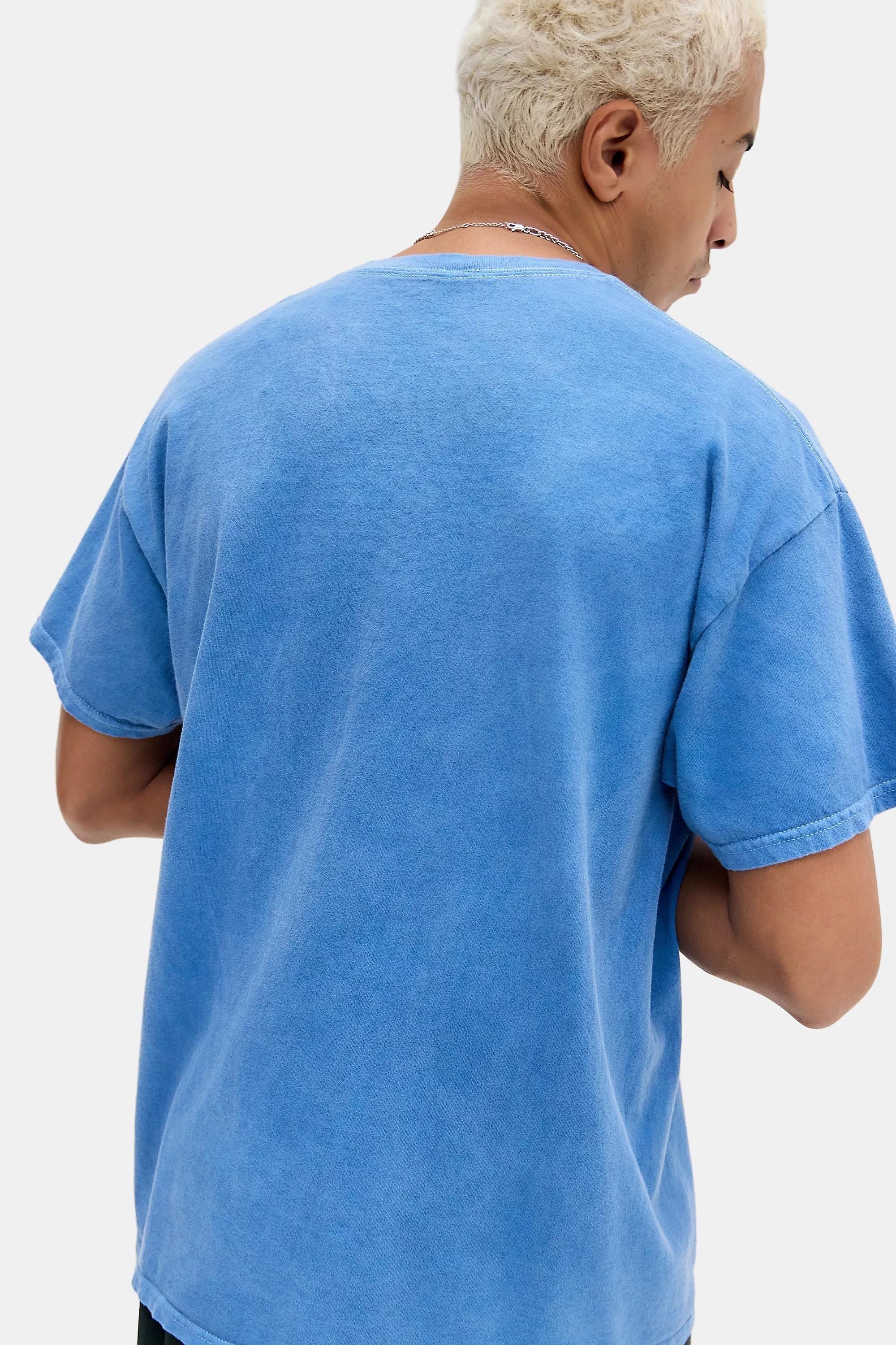 Blue Uo Pear-Fect Motif T-Shirt, BLUE, large image number 3