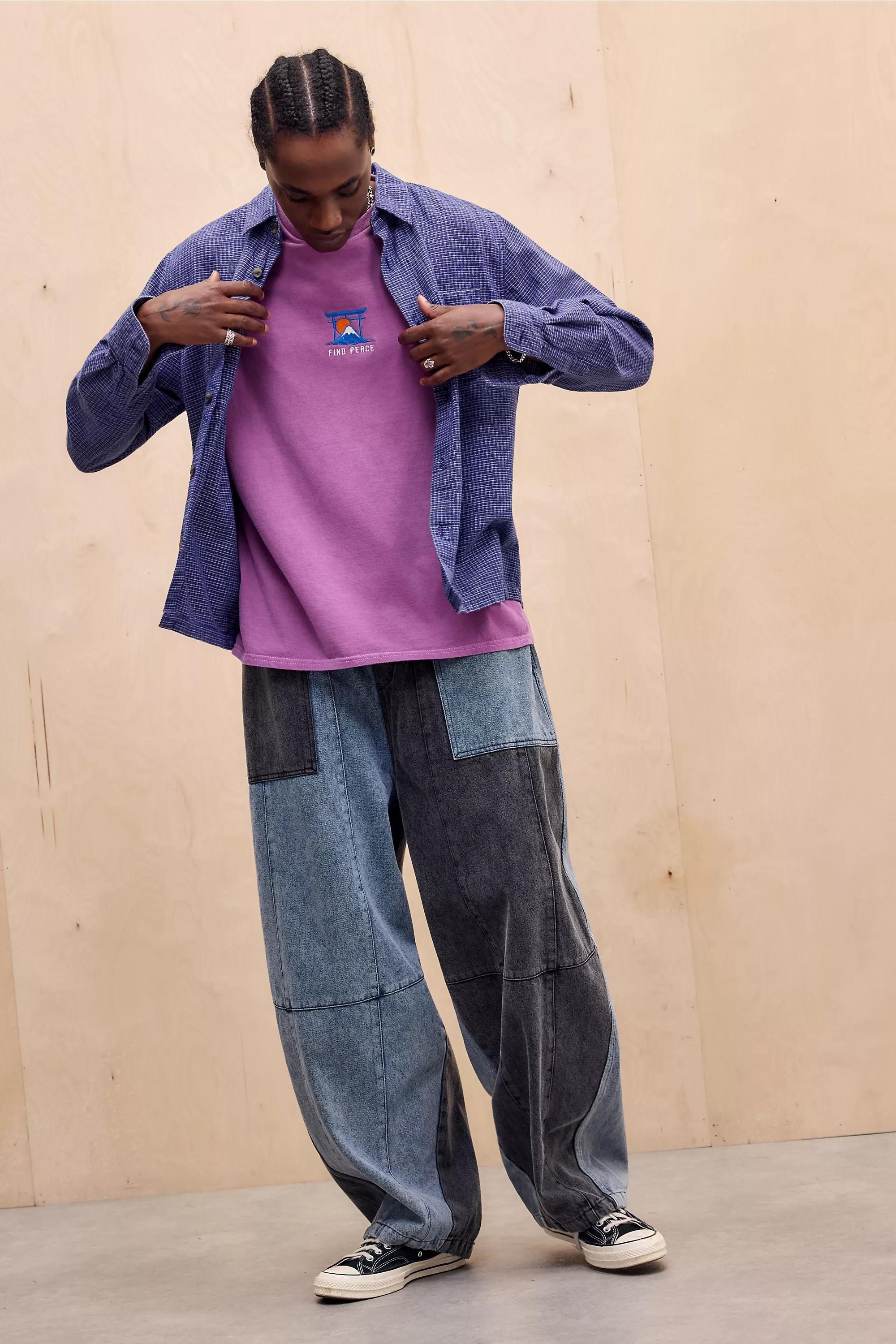 Purple Uo Printed T-Shirt, PURP, large image number 2