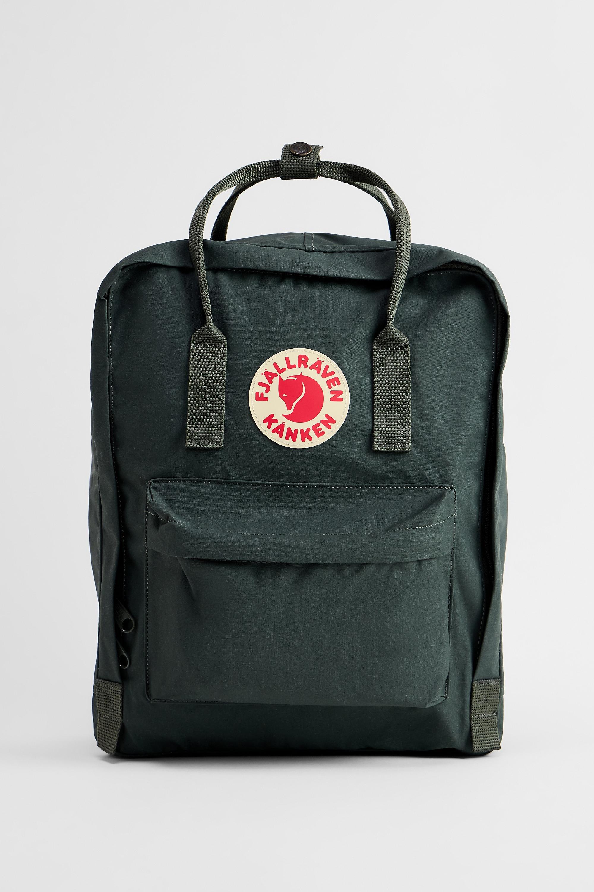 Green Fjallraven Kanken Backpack, GRN, medium