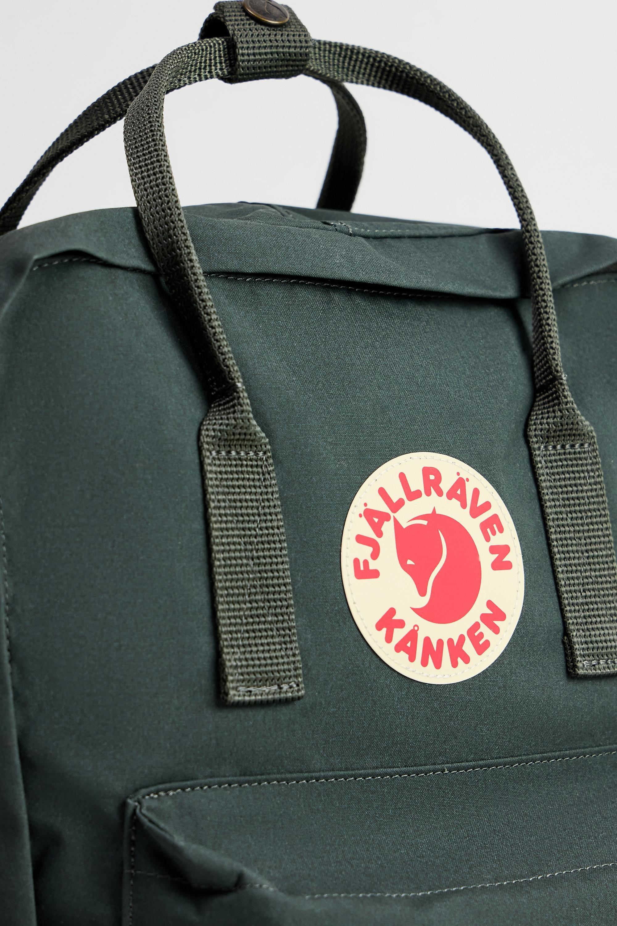 Green Fjallraven Kanken Backpack, GRN, large image number 3