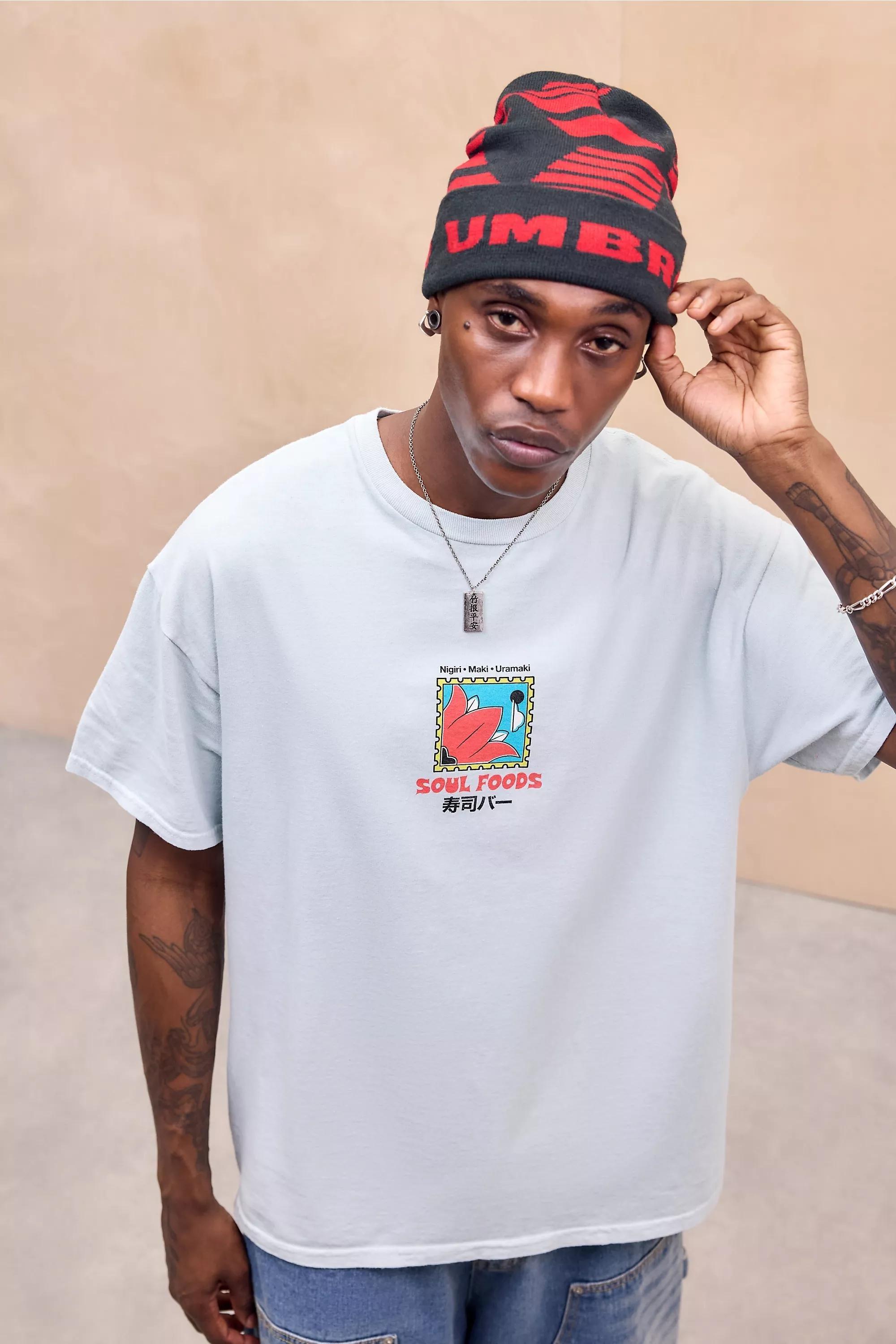 Blue Uo Soul Foods T-Shirt, BLUE, large image number 2