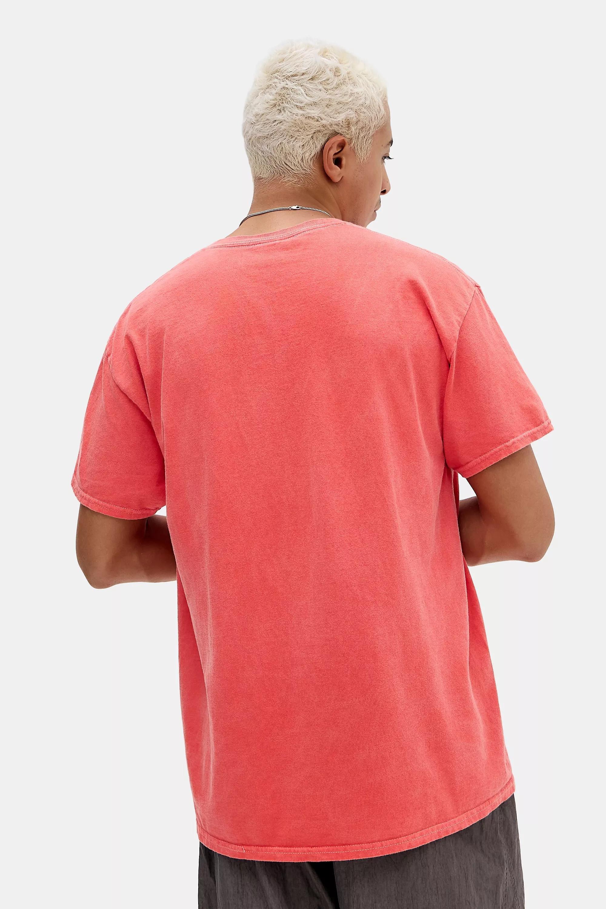 RED UO Red Stoned T-Shirt, RED, large image number 3