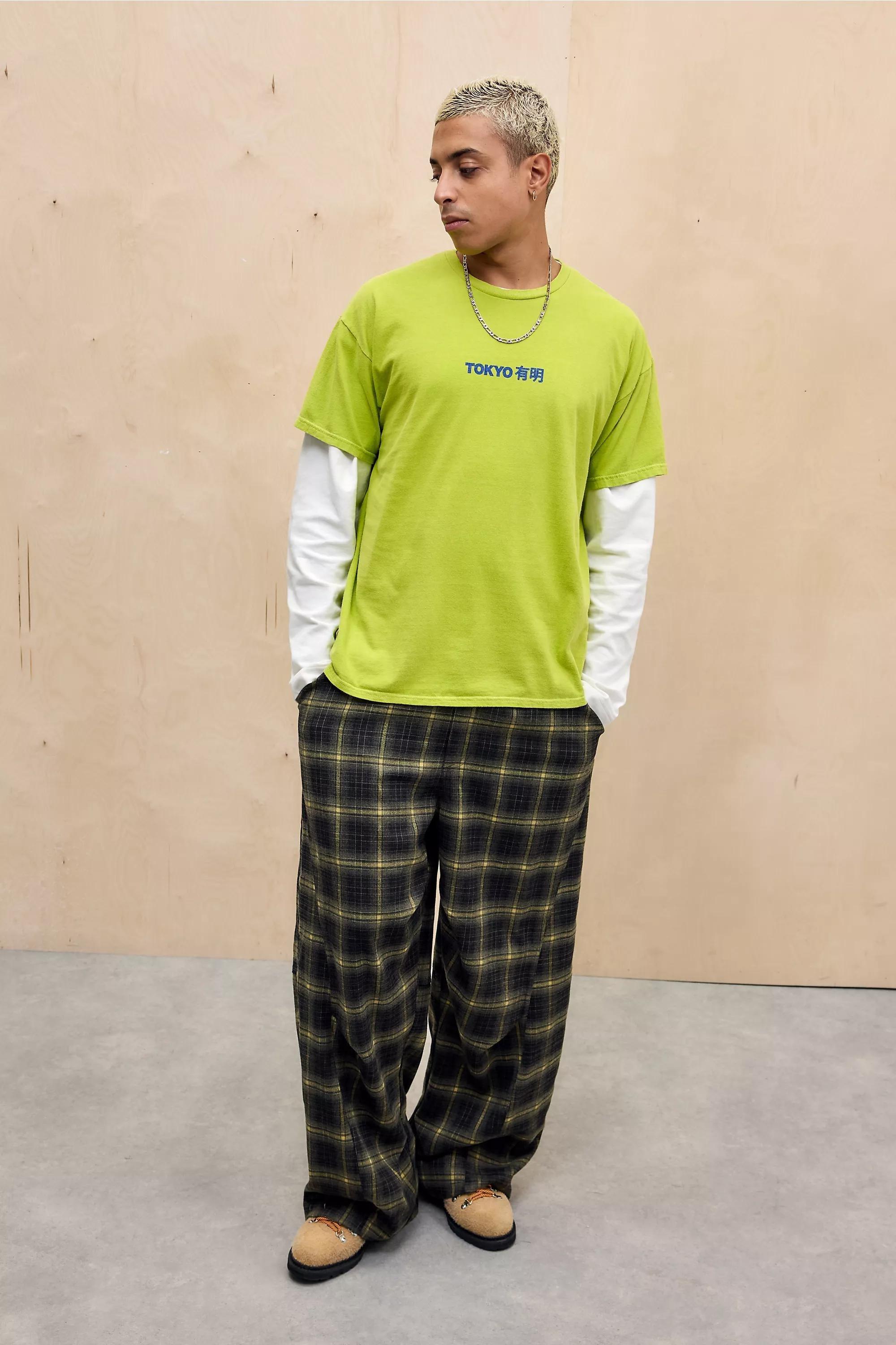 Green Uo Racing Ariake T-Shirt, GRN, large image number 3