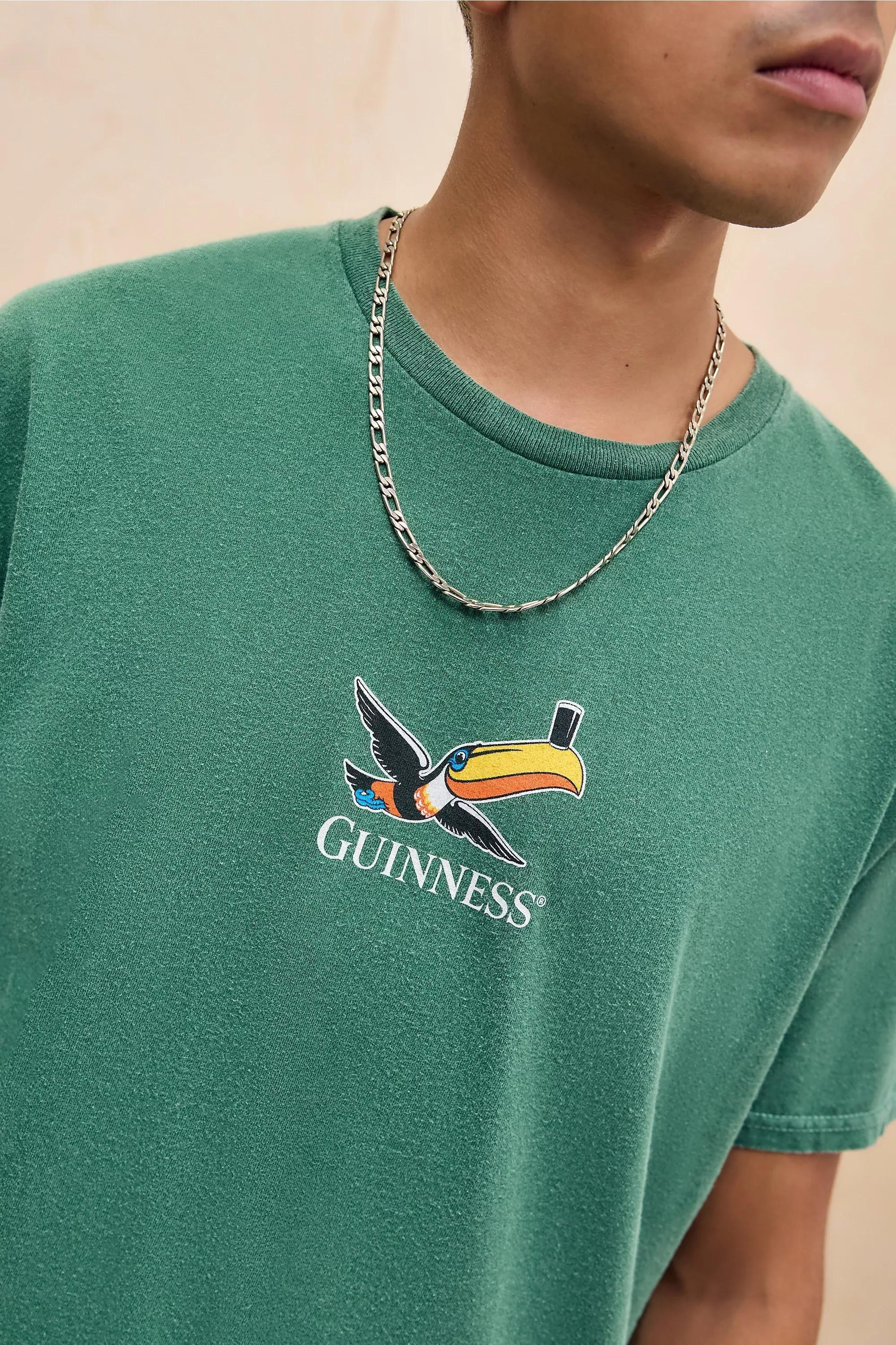 UO Green Guinness T-Shirt, GRN, medium