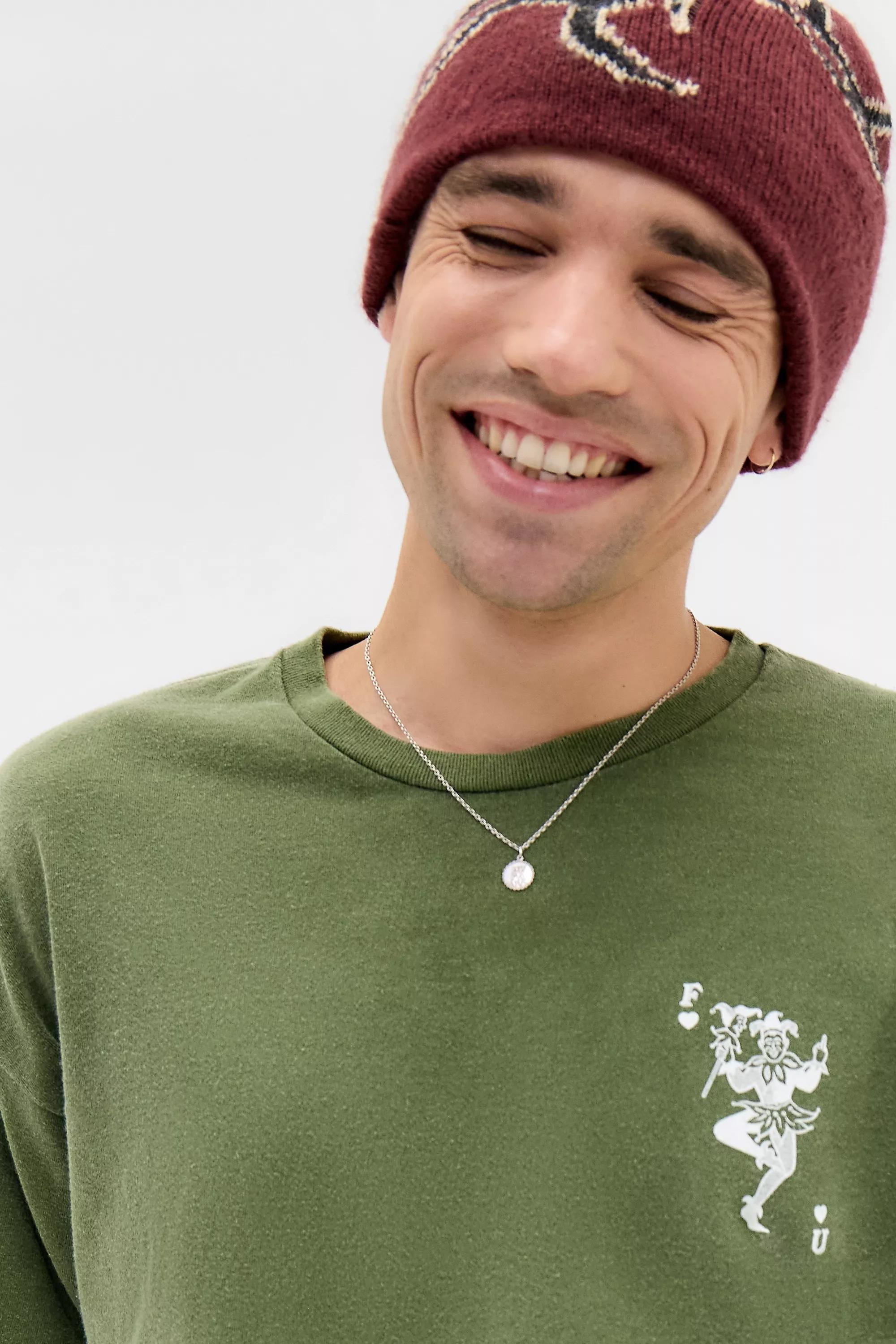 Green Uo Fu Double Layered T-Shirt, GRN, large image number 2