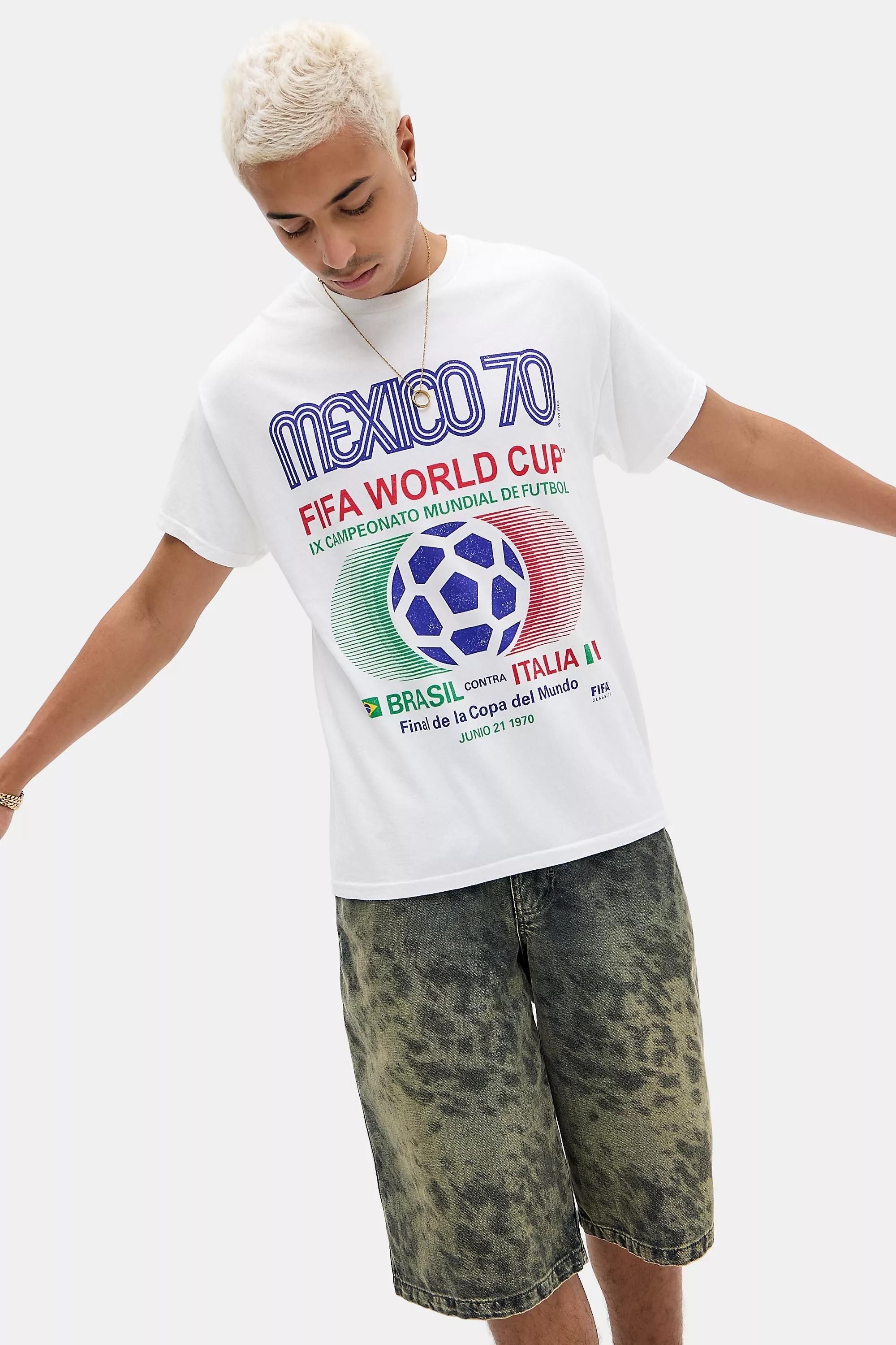 White Uo Mexico 70 T-Shirt, WHT, large image number 0