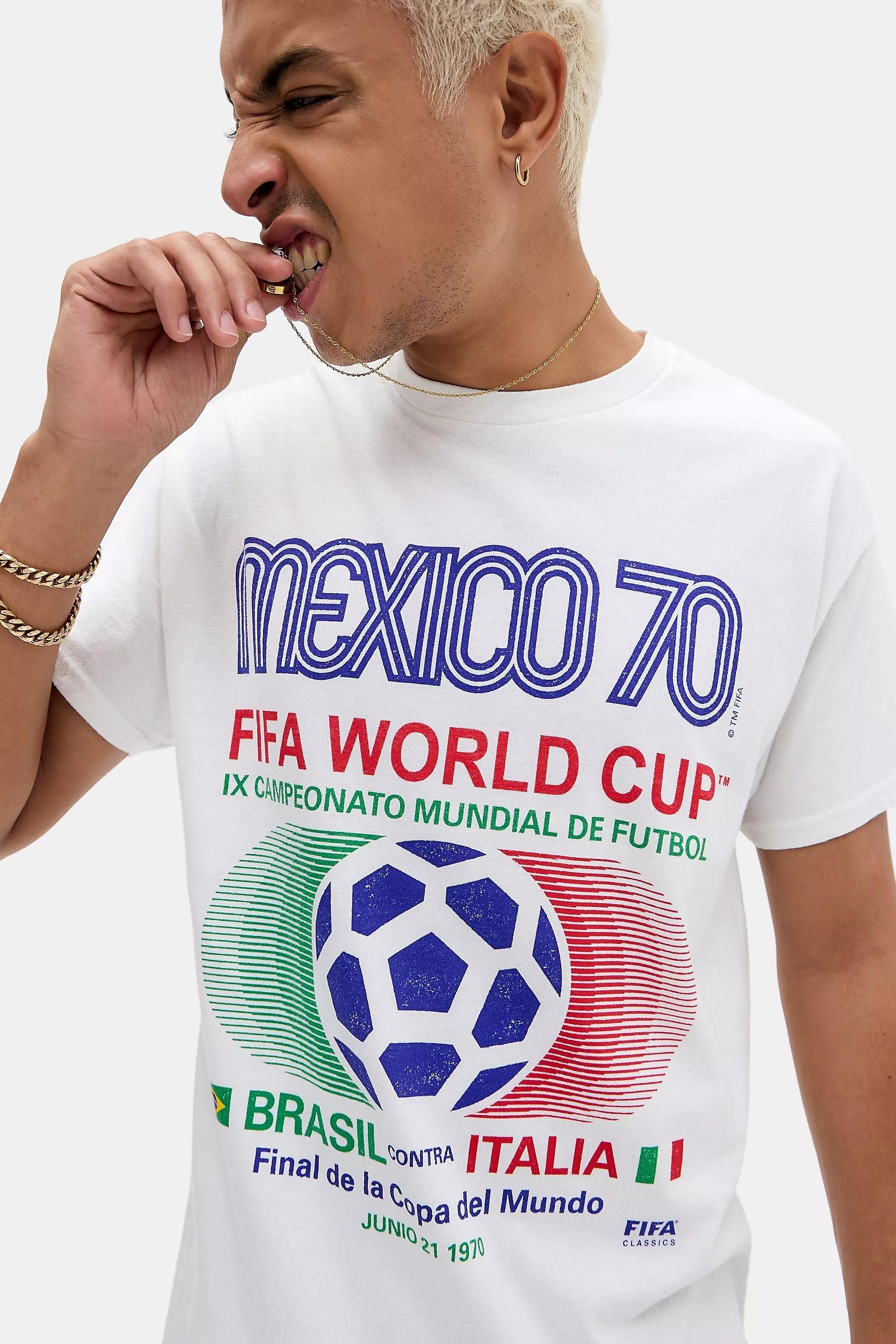 White Uo Mexico 70 T-Shirt, WHT, large image number 1