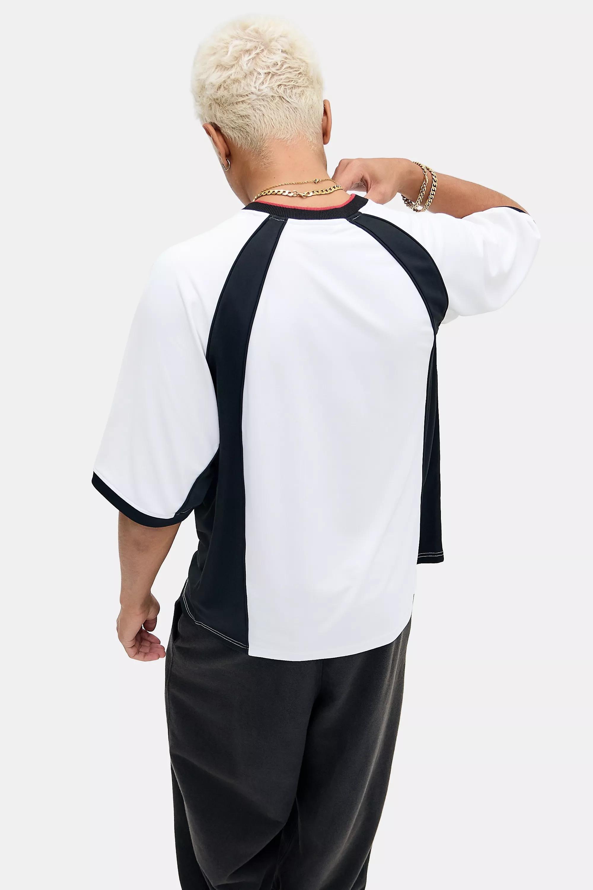 White Iets Frans... Pritned Panel T-Shirt, WHT, large image number 2