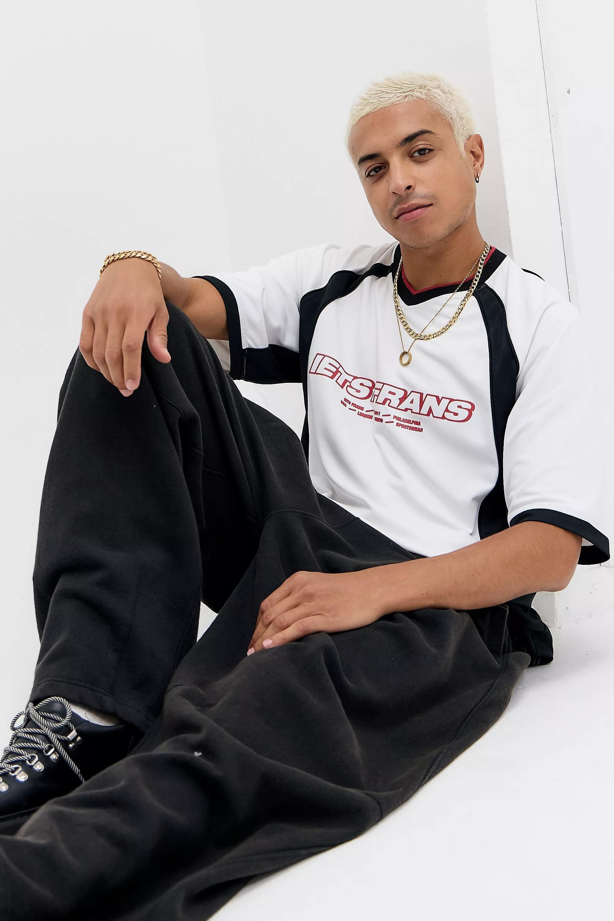 White Iets Frans... Pritned Panel T-Shirt, WHT, large image number 3