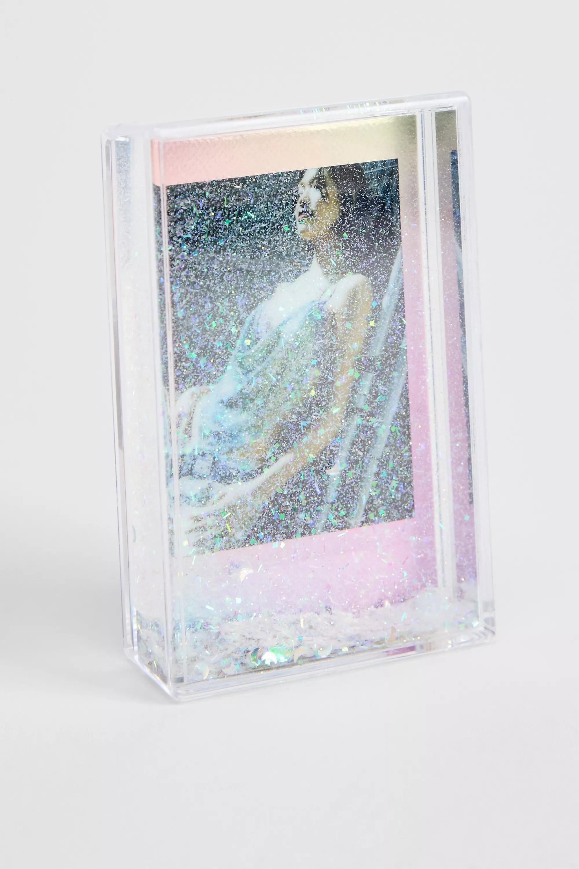 IRIDESCENT Moon Glitter Mini Instax Photo Frame, A301_0205, large image number 0