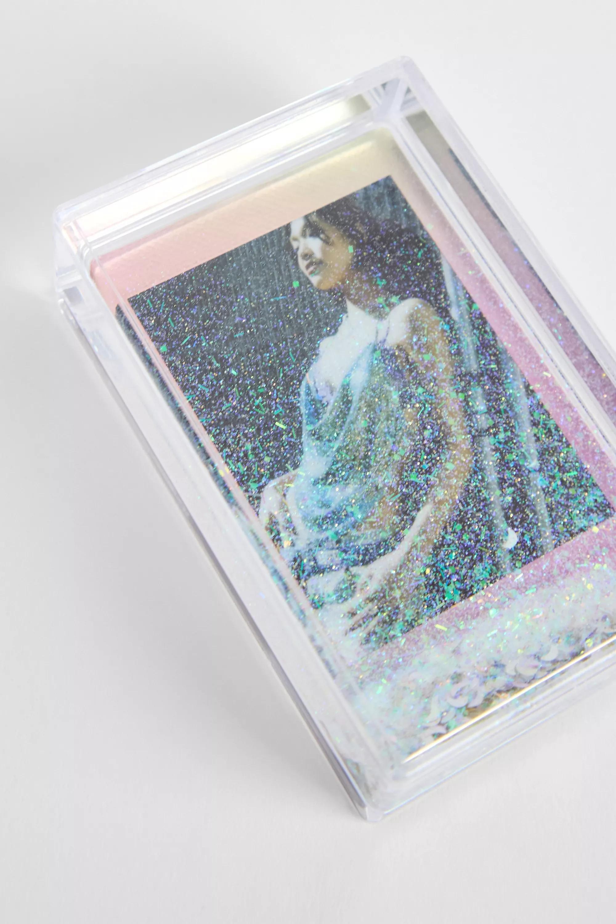 IRIDESCENT Moon Glitter Mini Instax Photo Frame, A301_0205, large image number 1