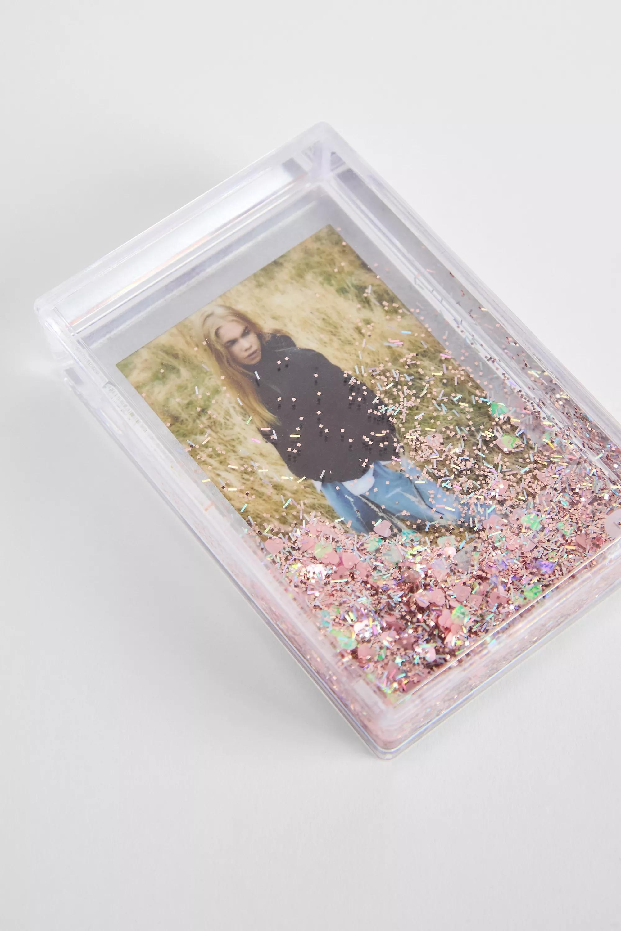 PINK Heart Glitter Mini Instax Photo Frame, PINK, large image number 1