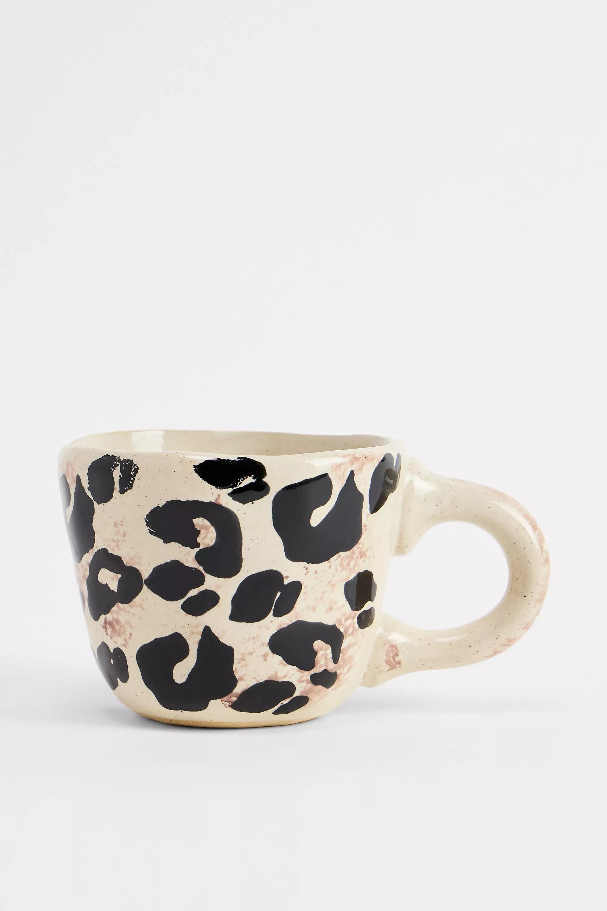 Multicolour Leopard Peekaboo Mug, ASSORT, large image number 5