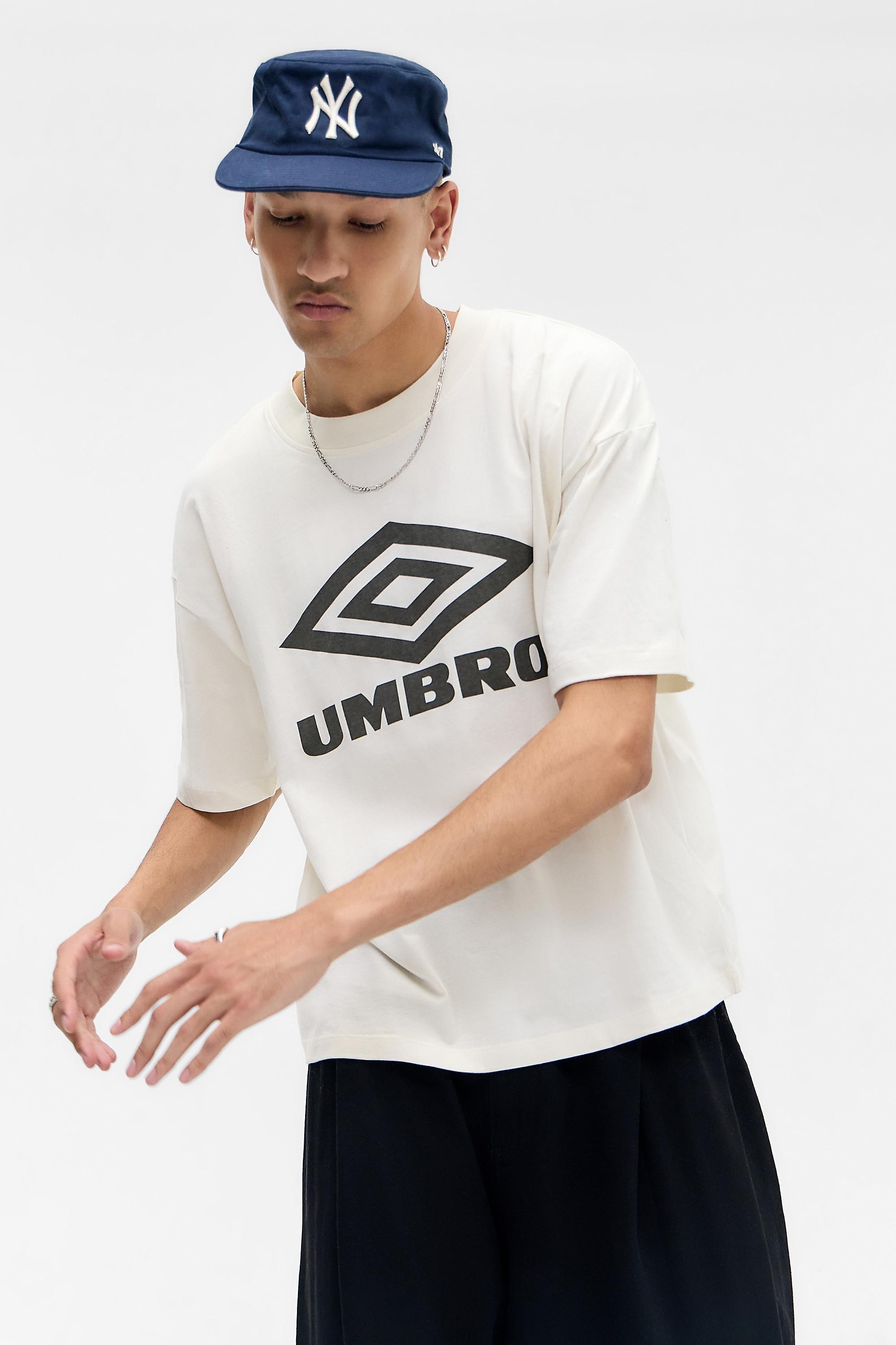 WHITE Umbro UO Exclusive Off White Vintage T-Shirt, WHT, large image number 0