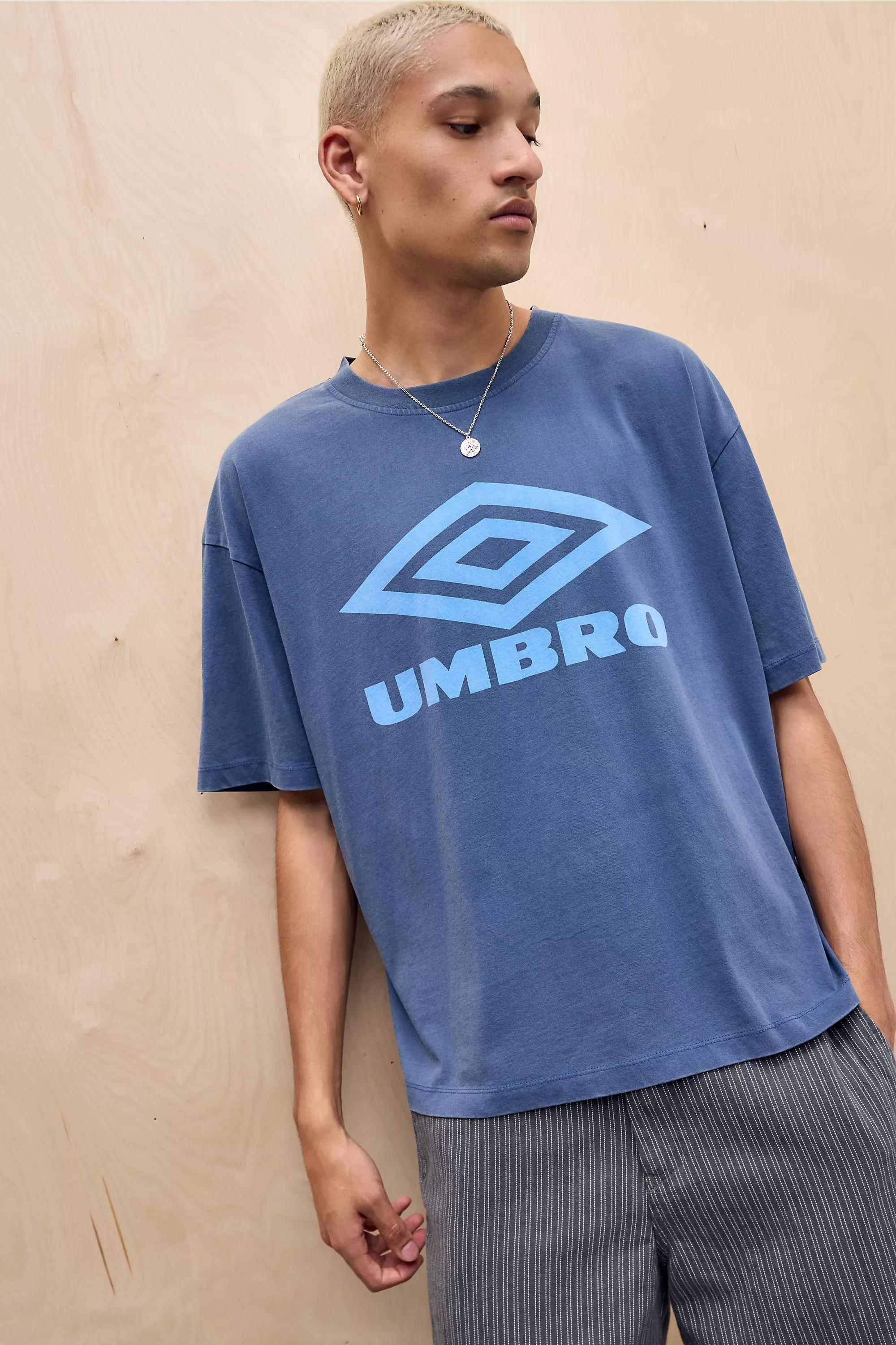 BLUE Umbro  UO Exclusive Estate Blue Vintage T-Shirt, BLUE, large image number 0