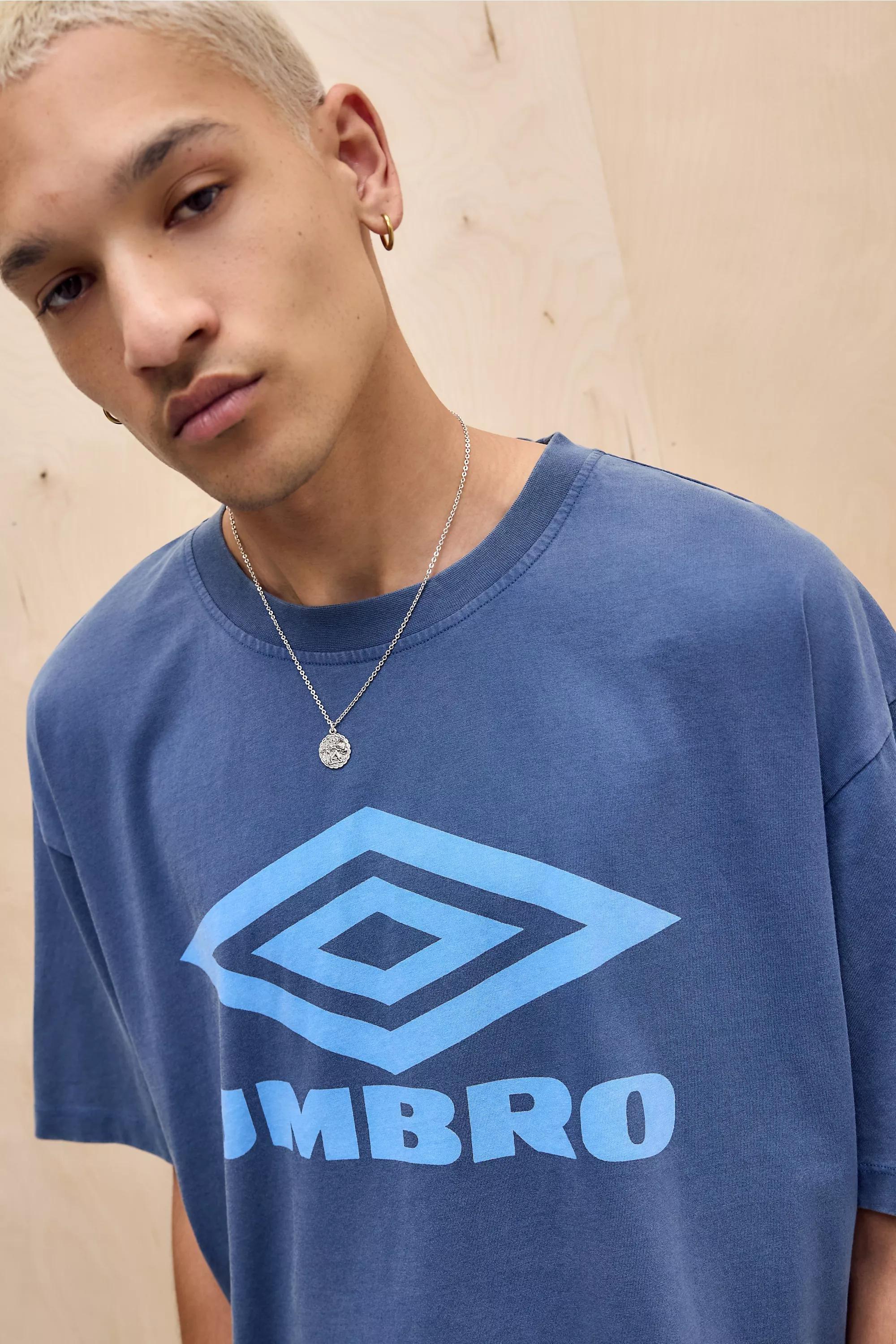 BLUE Umbro  UO Exclusive Estate Blue Vintage T-Shirt, BLUE, large image number 2