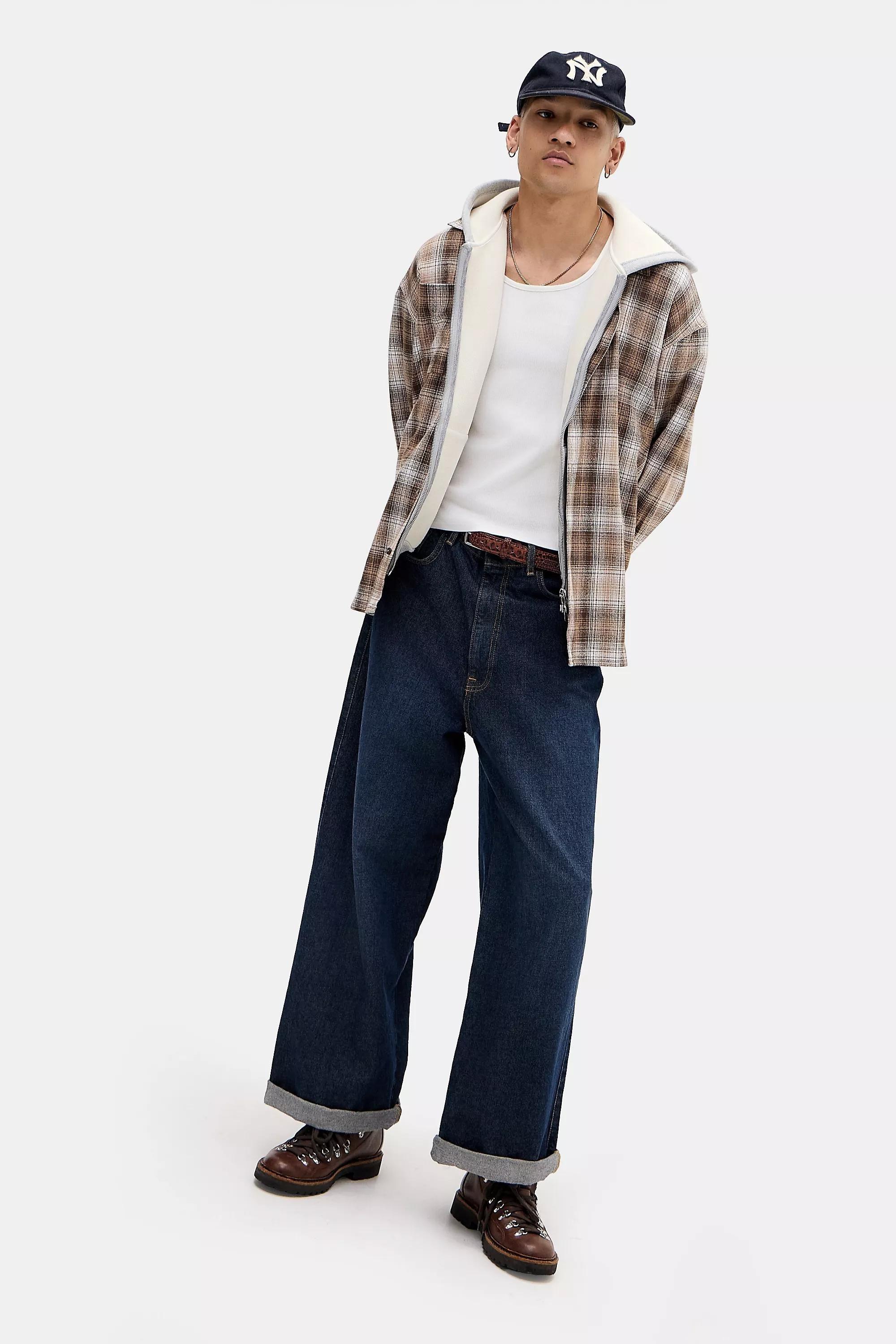 Brown Umbro Uo Exclusive Brown Checked Shirt, BRN, large image number 2