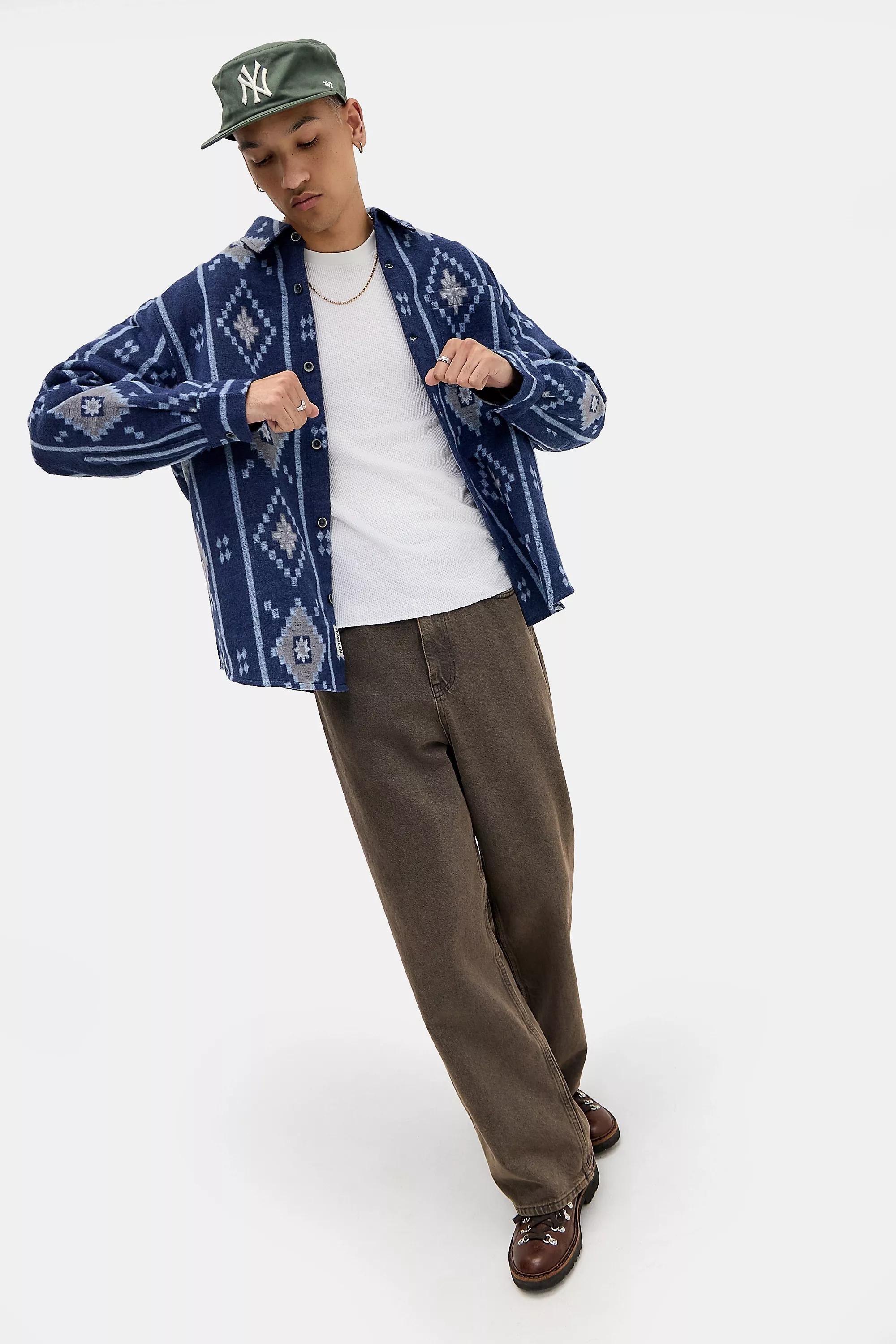 White Bdg Ecru Plain Long Sleeve Waffle T-Shirt, CREME, large image number 1