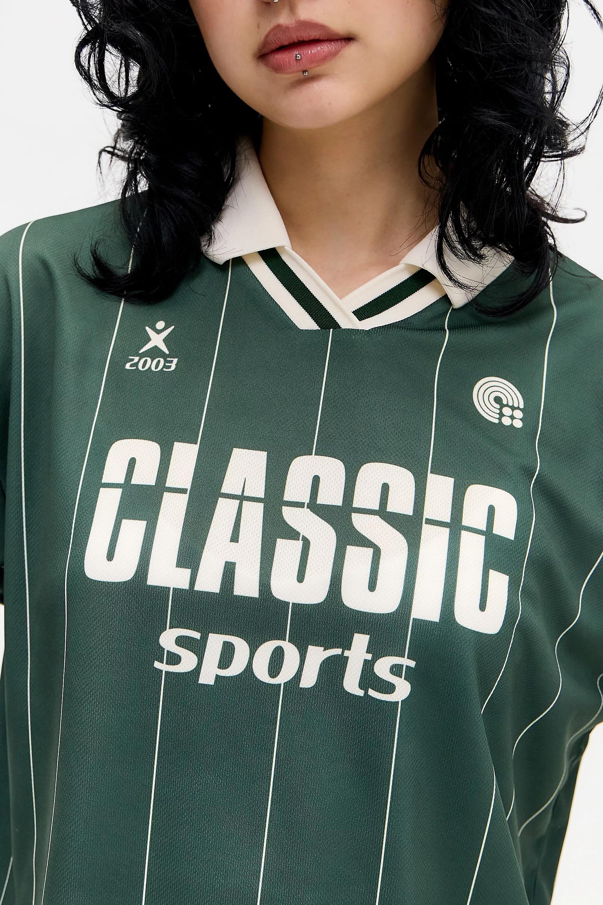 Green Uo Classic Sport Long Sleeve T-Shirt, GRN, large image number 1