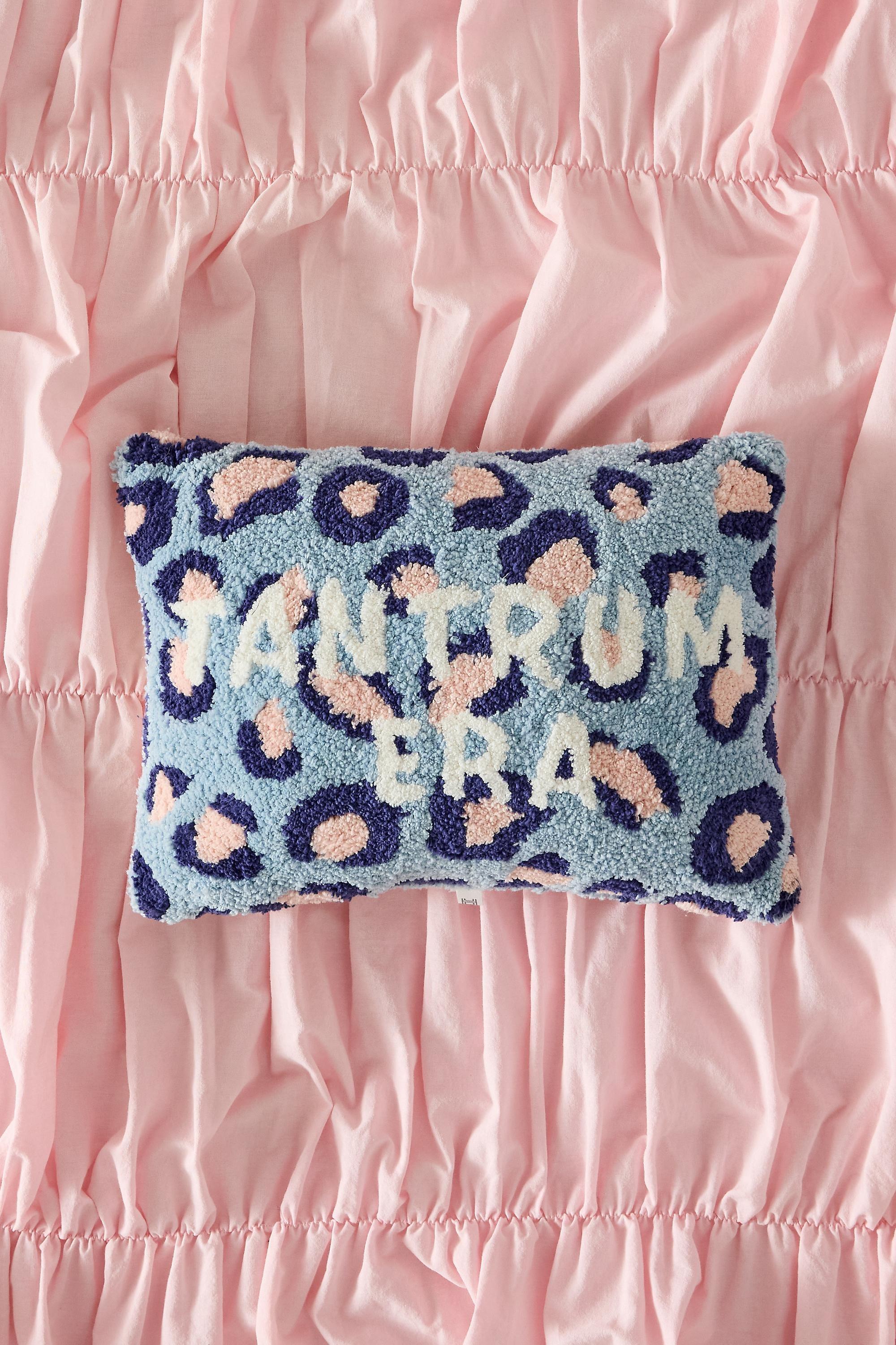 Blue Tantrum Era Tufted Cushion, BLUE, large image number 0
