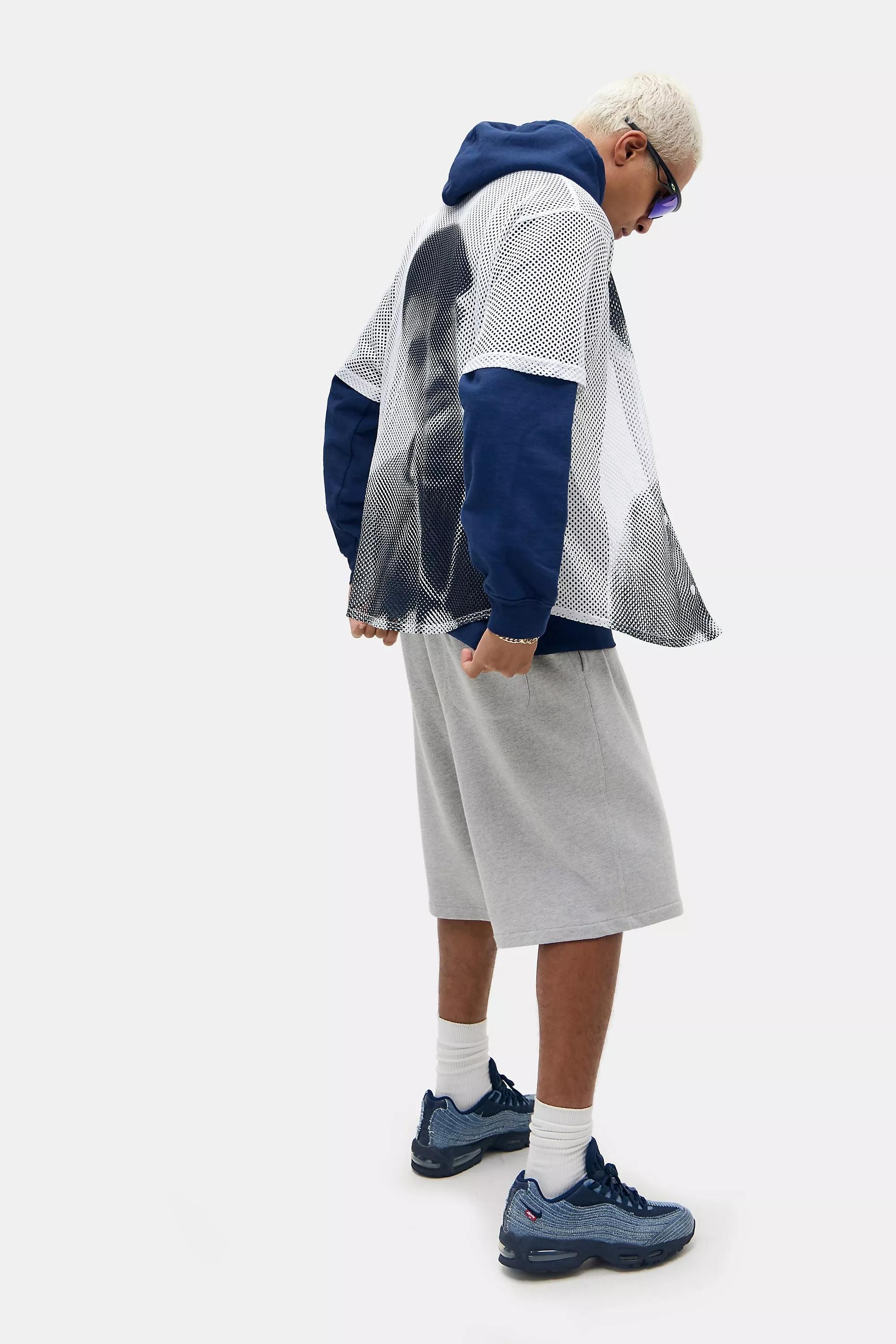 Navy iets frans... Washed Navy Hoodie, NAVY, large image number 5