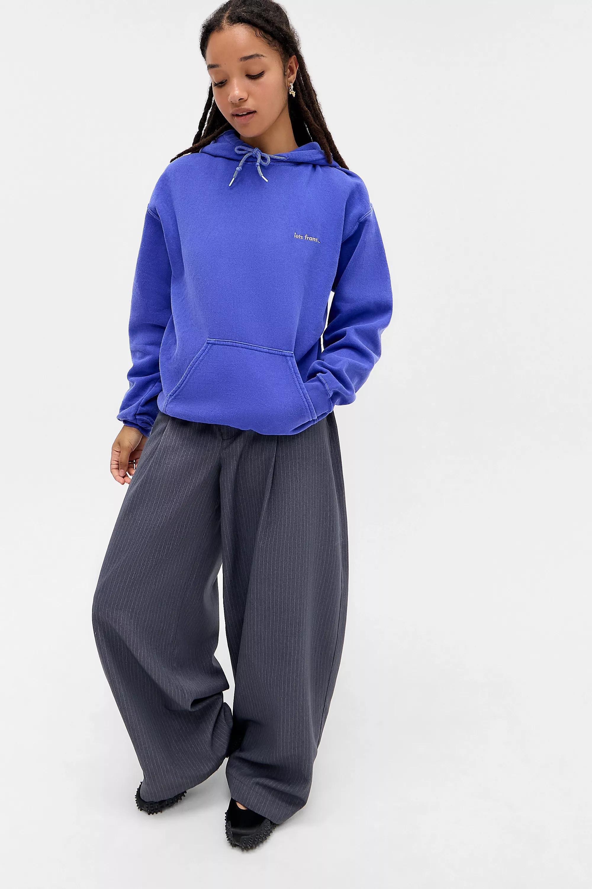 Blue iets frans... Bold Hoodie, BLUE, large image number 1