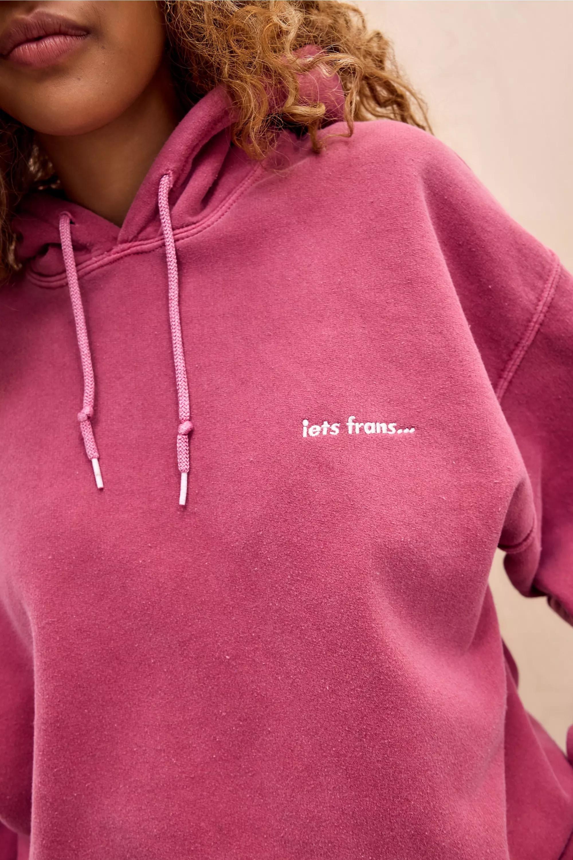 RED iets frans... Pear Red Hoodie, RED, medium